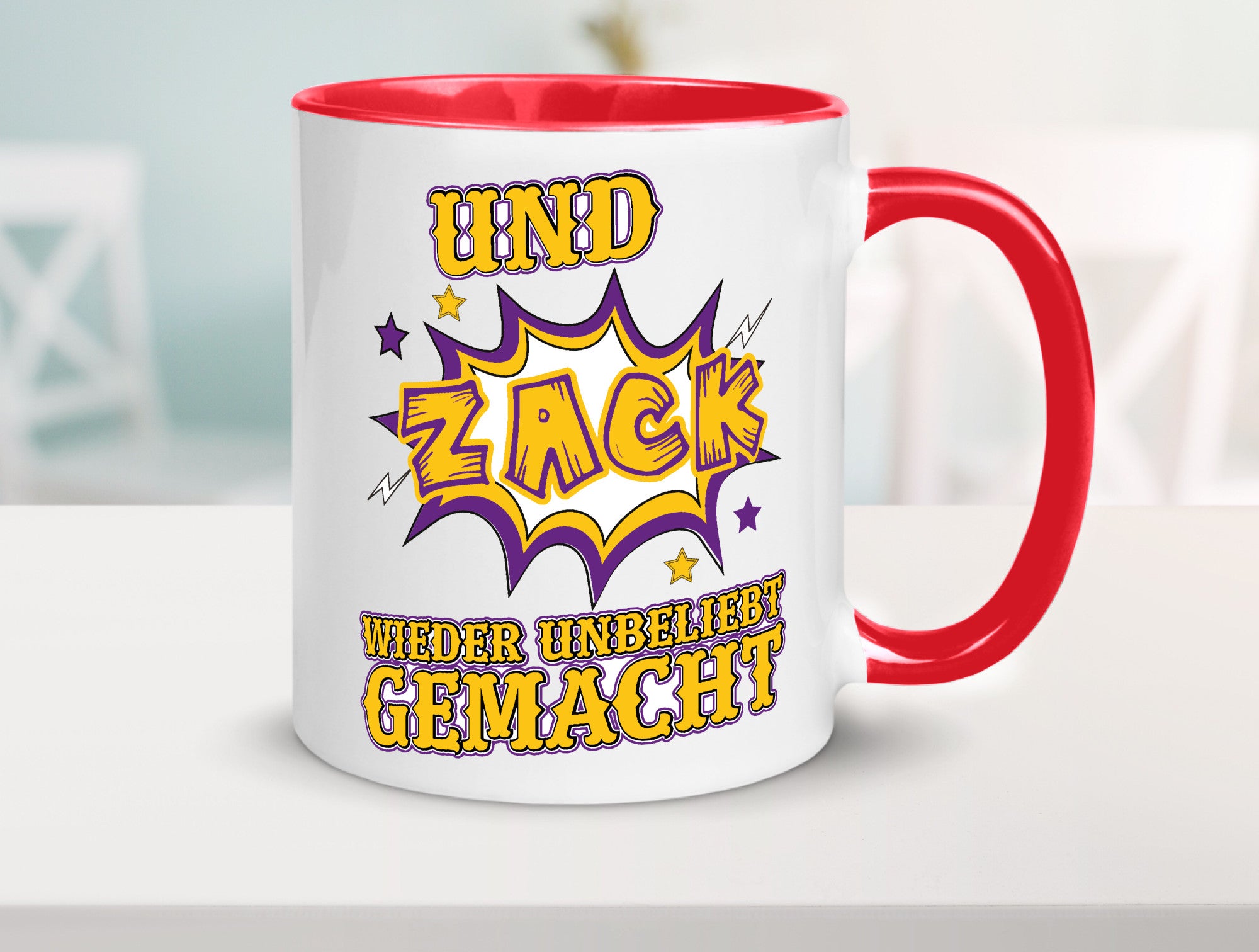 Wieder unbeliebt gemacht Geschenk Humor Geschenkidee lustiger Spruch Tasse