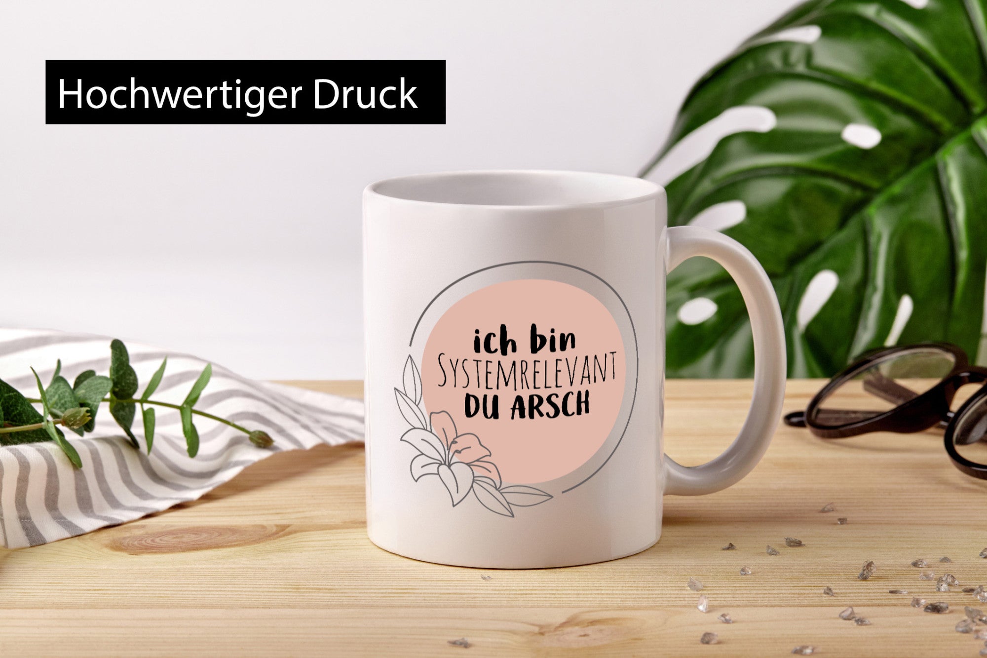 Ich bin Systemrelevant | Krankenschwester Hase mit Maske lustig Humor