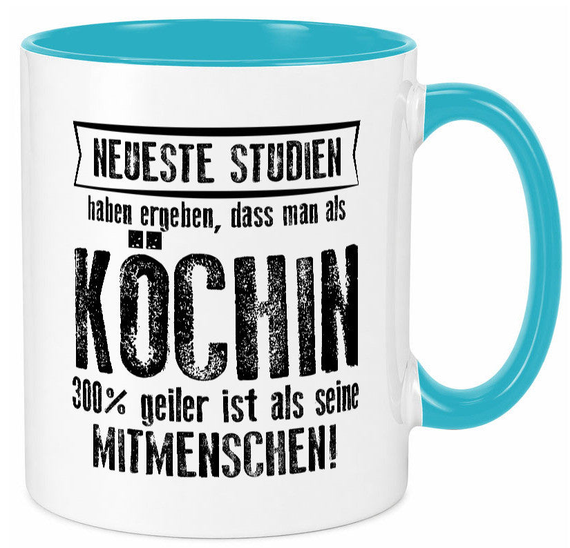 Neuste Studien: Köchin | Chefköchin Chefkoch Geschenk Arbeit Kollegen Büro Tasse