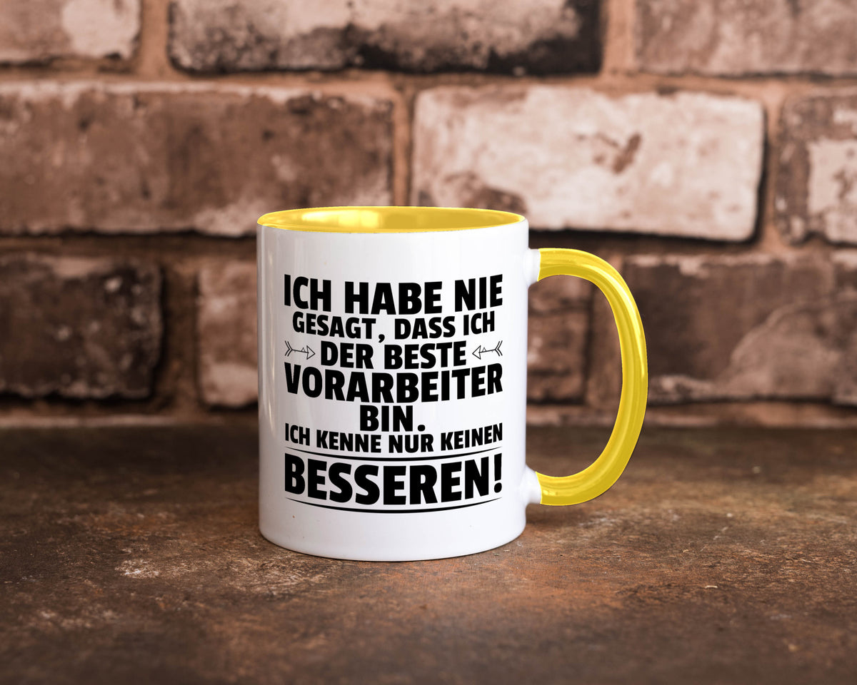 Der Beste Vorarbeiter | Kollege Teamleiter Humor Arbeit Kollegen Büro Tasse