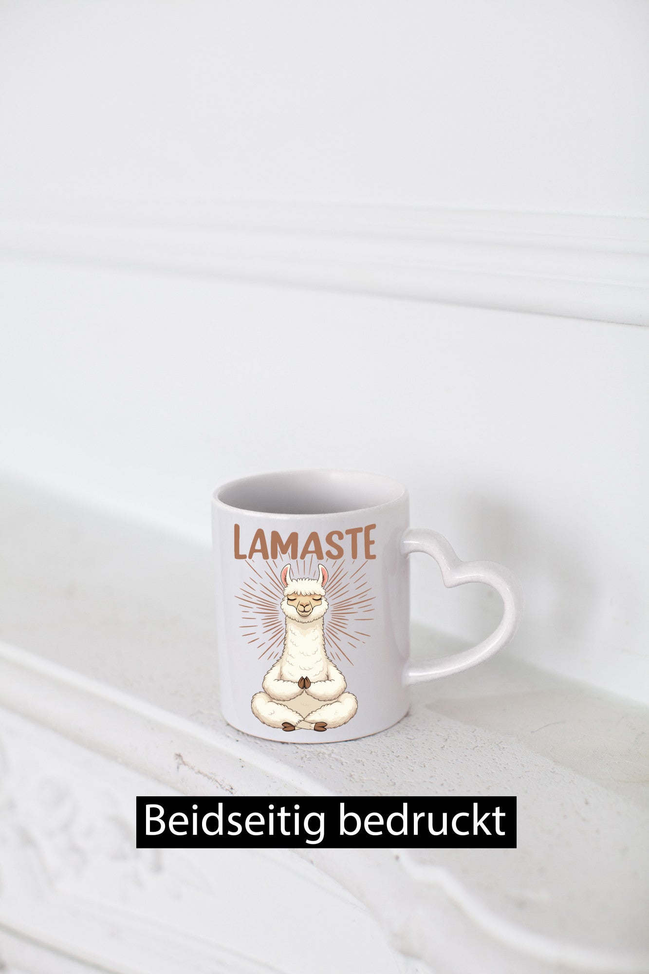 Lamaste | Lama Namaste lustiger Spruch Geschenk Humor Geschenkidee Tasse