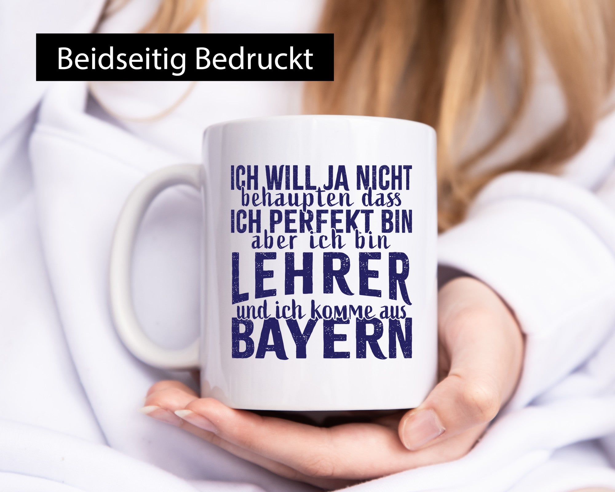 Lehrer aus Bayern perfekt lustig Humor Geschenkidee Geschenk Tasse