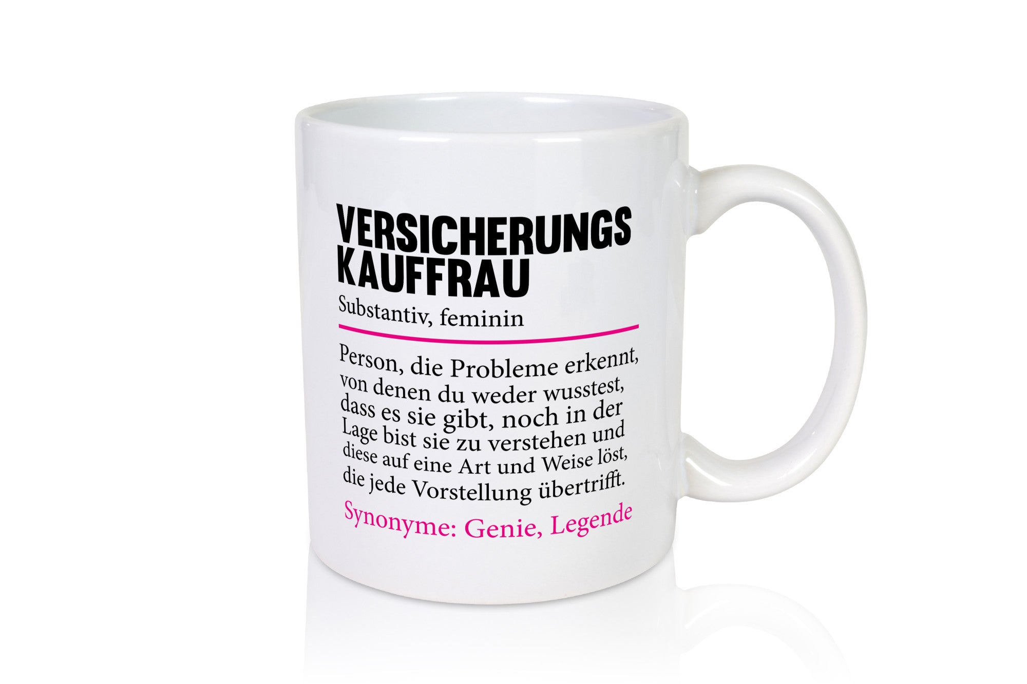 Versicherungskauffrau | Kauffrau Spruch Beruf lustig Arbeit Kollegen Büro