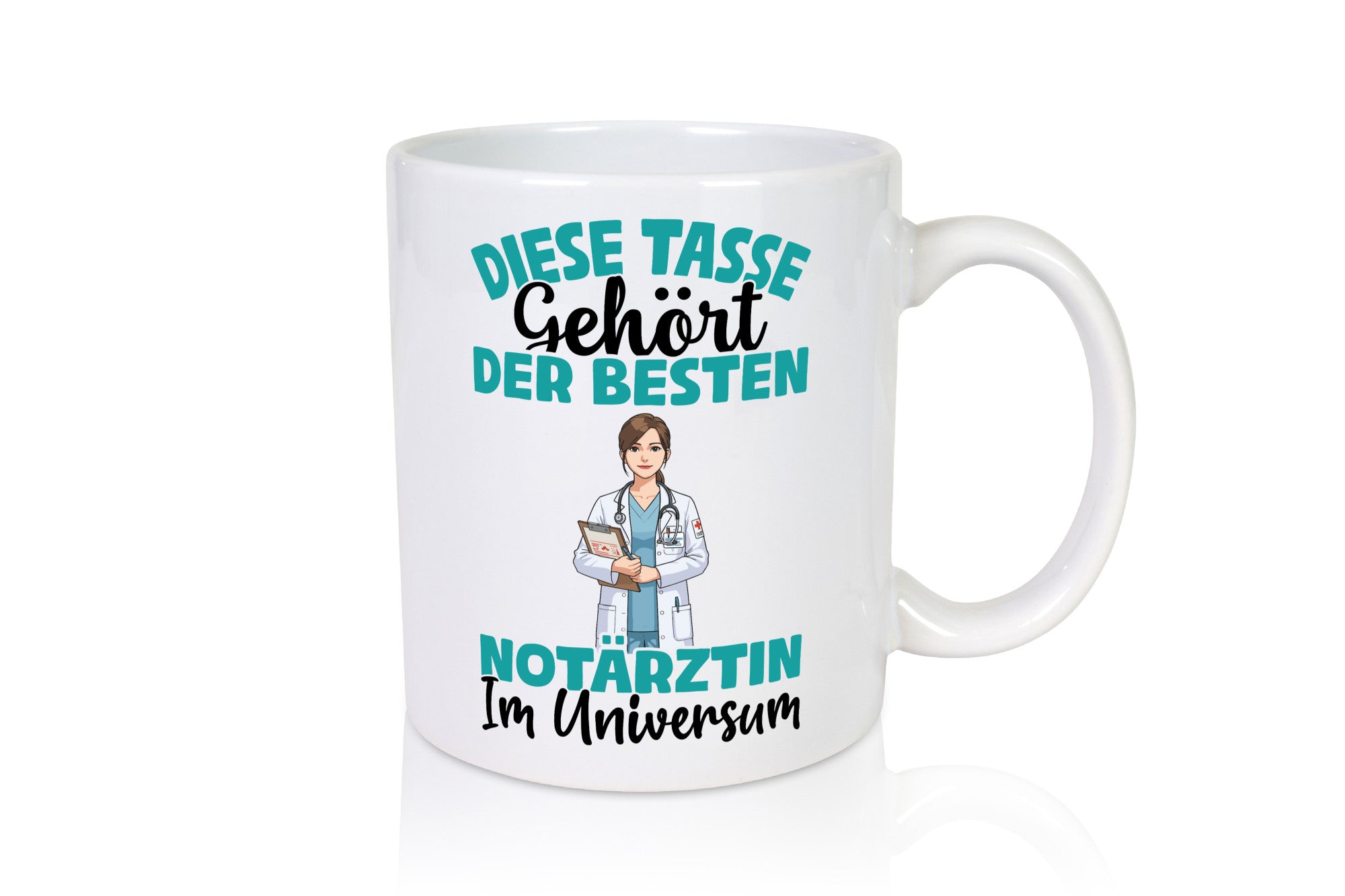 Im Universum: Notärztin | Ärztin lustiger Spruch Geschenk Humor Geschenkidee