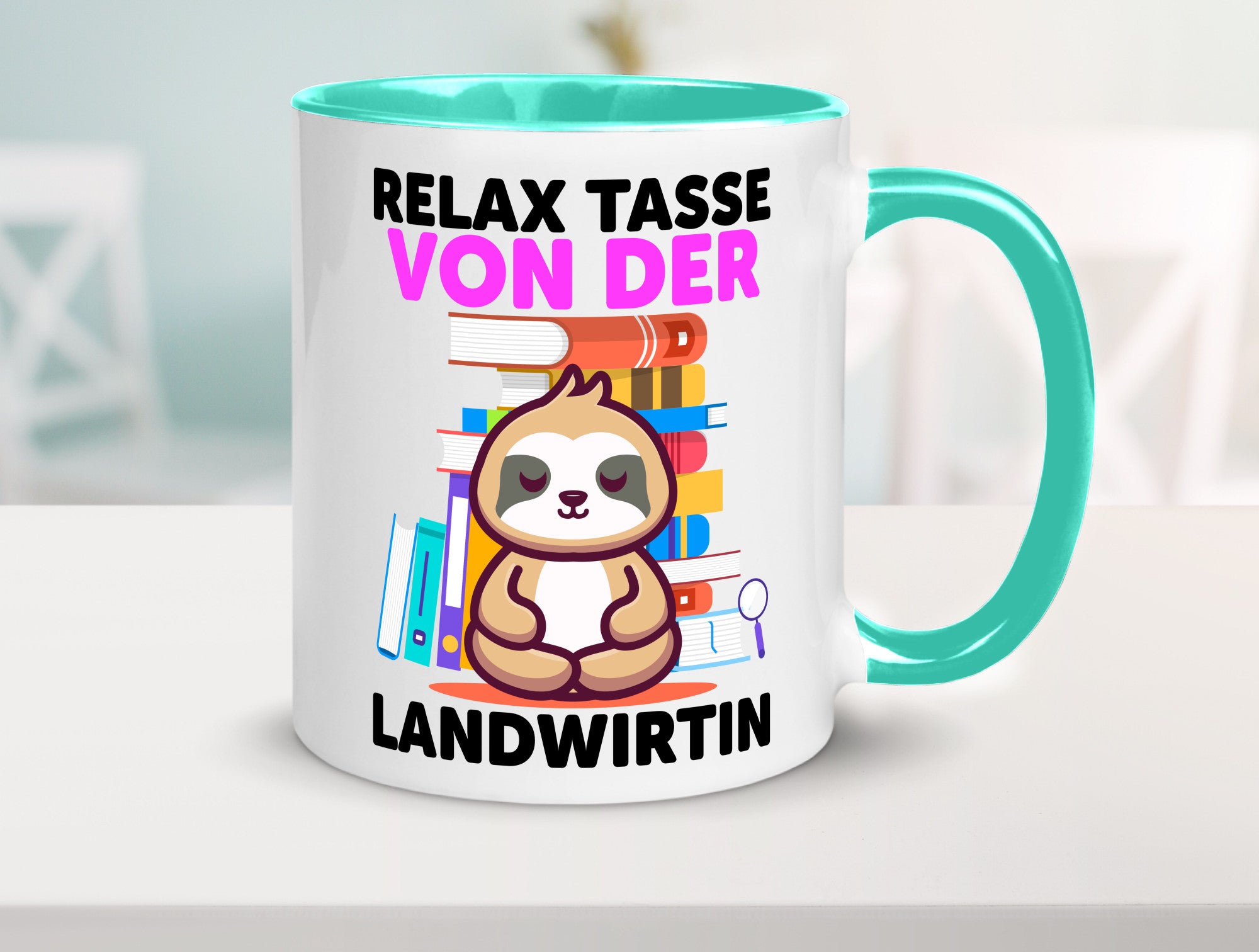 Relax Tasse: Landwirtin| Bäuerin | Landwirtschaft Geschenk Humor Geschenkidee