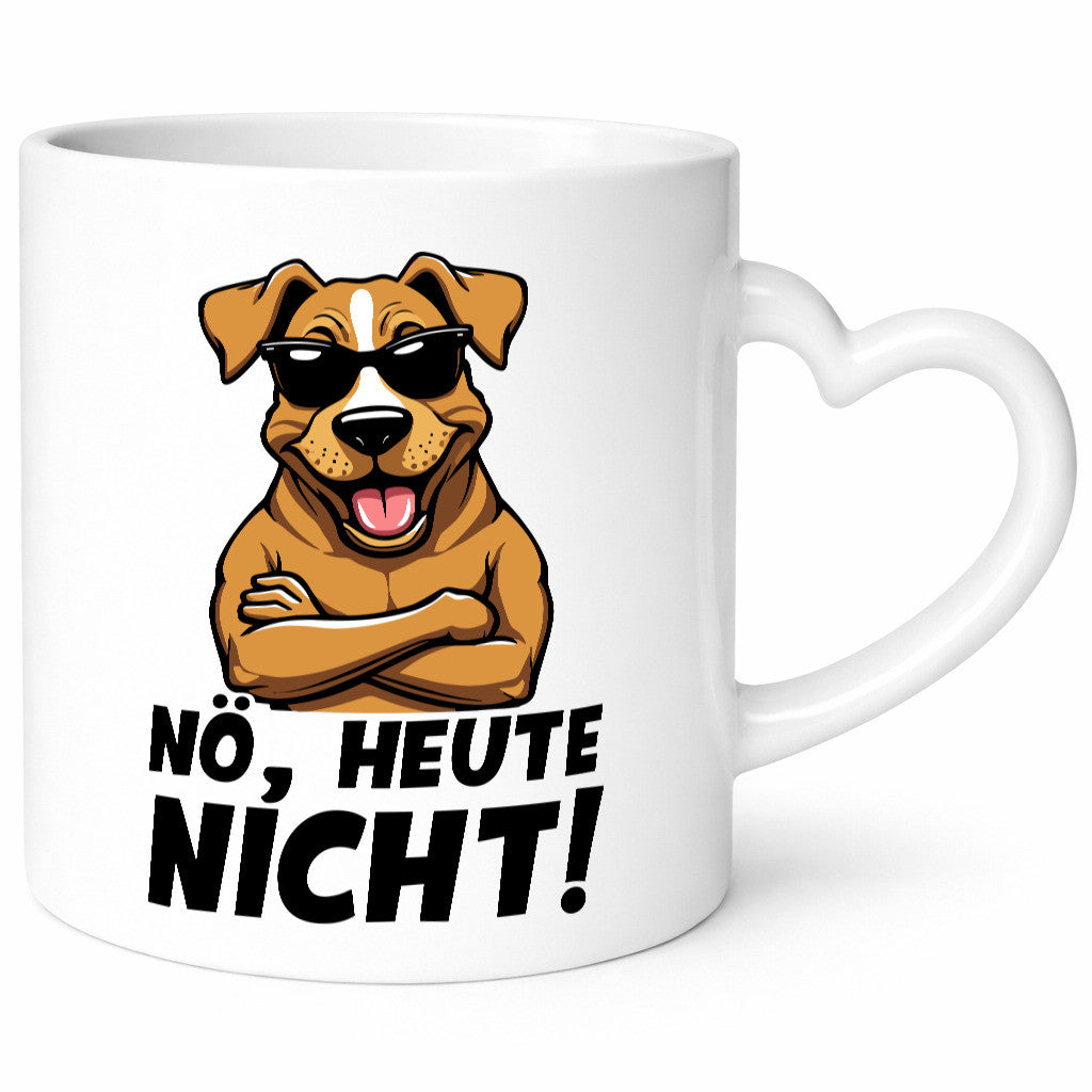 Nö Heute nicht | Hund Sturer Podenco Geschenk Tierliebhaber Humor lustiger