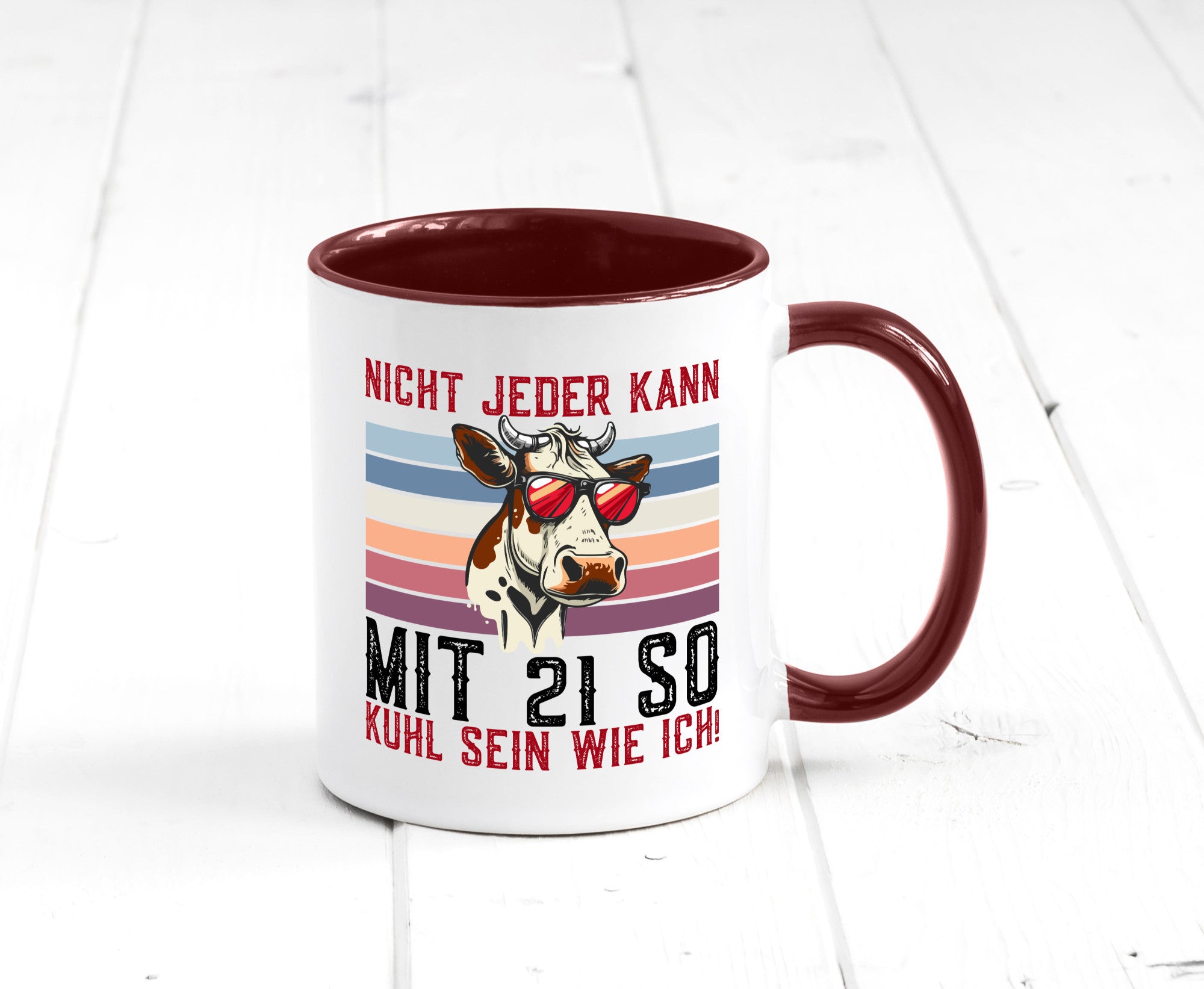 Mit 21 so gut aussehen | 21. Geburtstag Landwirt Bauer v2 Humor Geschenkidee