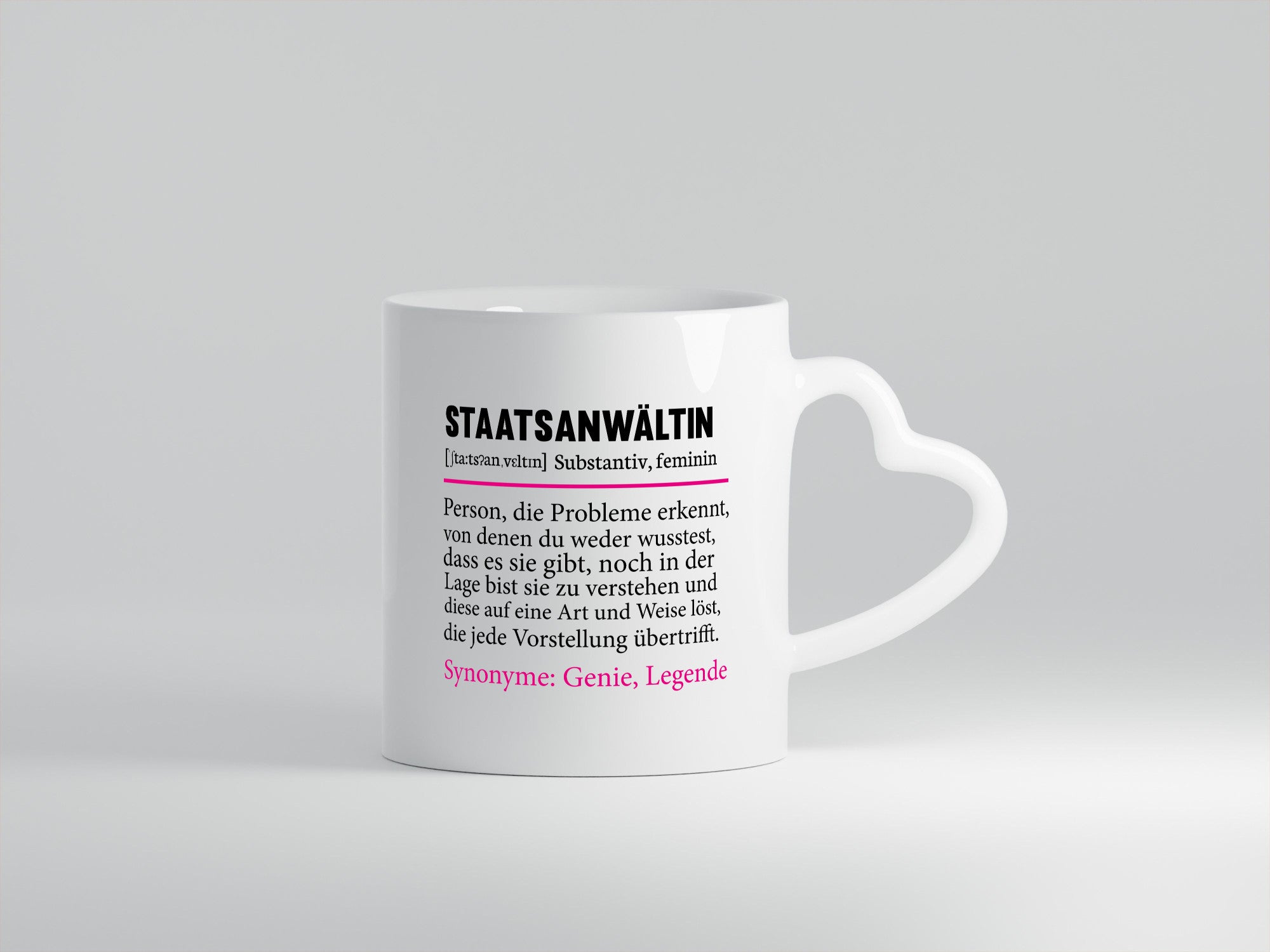 Staatsanwältin | Spruch Anwältin Humor lustig Geschenkidee Geschenk Tasse