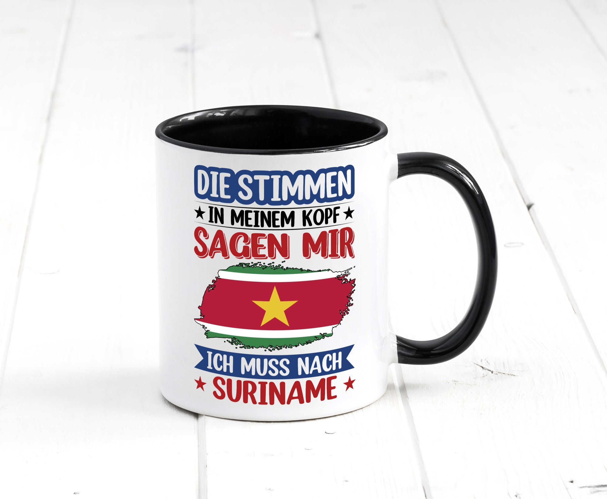 Suriname | Urlaub Stimmen in meinem Kopf Traumland v2 Geschenk Humor
