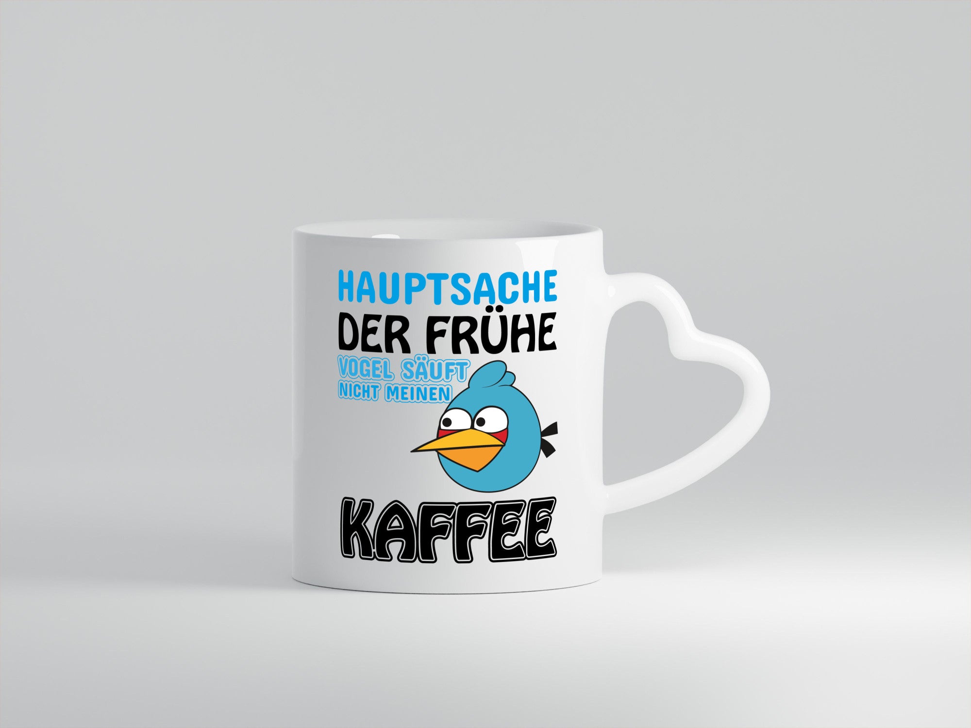 der frühe Vogel säuft nicht meinen Kaffee lustiger Spruch Geschenk Humor