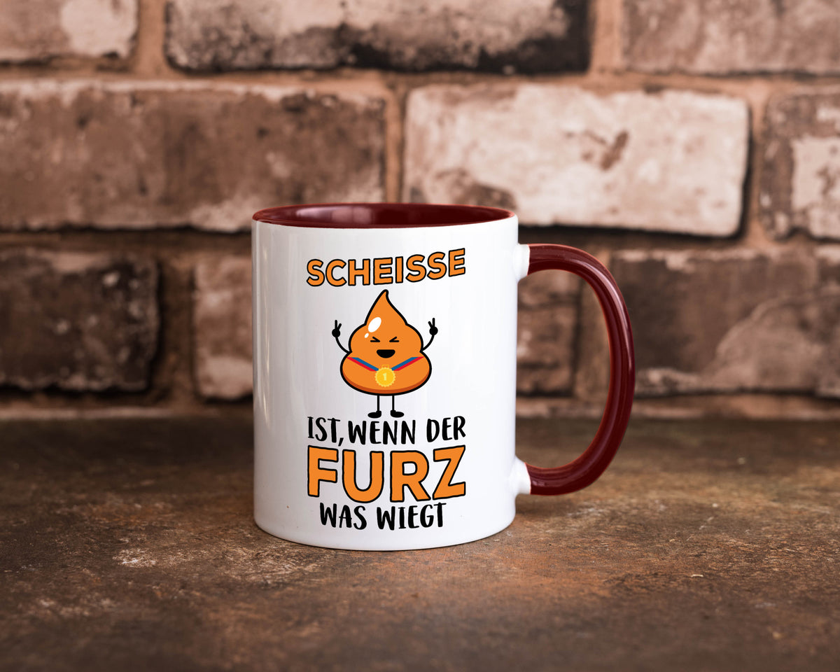 Scheisse ist lustiger Spruch Geschenk Humor Geschenkidee Tasse