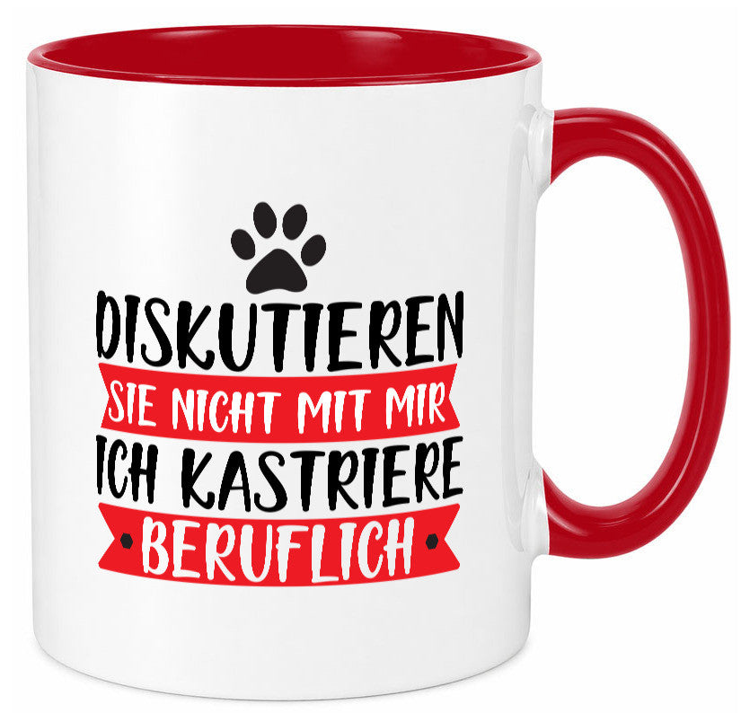 Ich kastriere beruflich | Tierarzt Tierliebhaber Geschenkidee Arbeit Kollegen