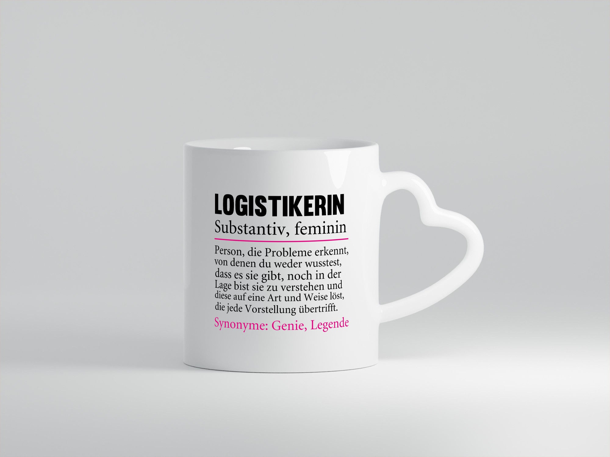 Logistikerin | Kaffee Becher Spruch Beruf Logistik lustig Arbeit Kollegen Büro
