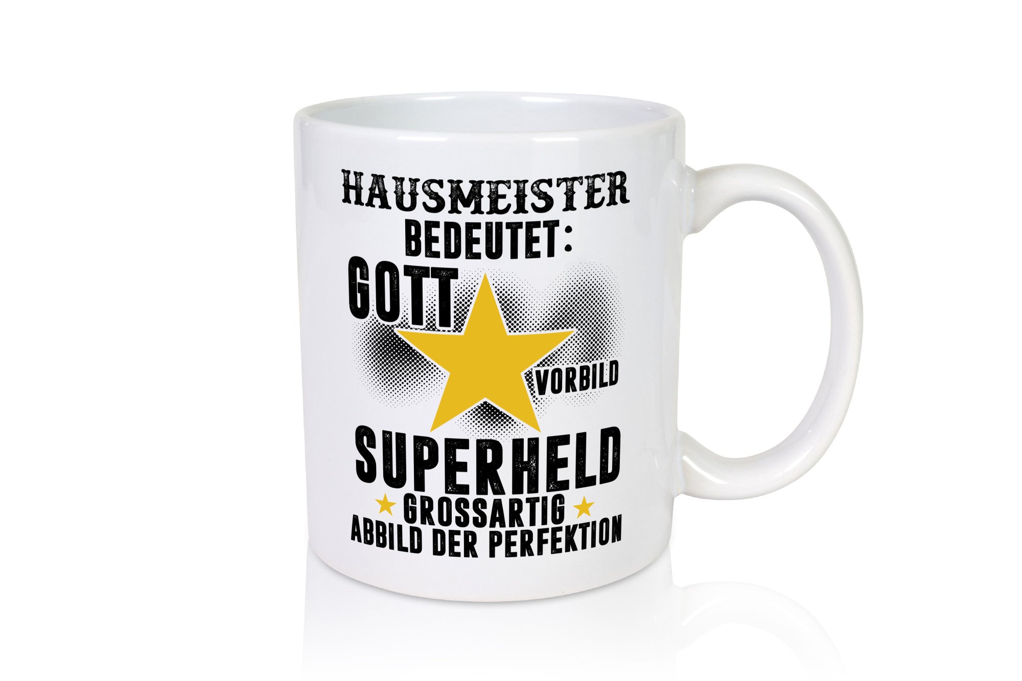 Bedeutung von Hausmeister | Hauswart lustiger Spruch Geschenk Humor