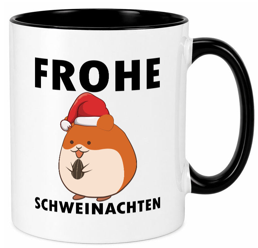 Frohe Schweinachten | Meerschweinchen Weihnachten lustiger Spruch Geschenk