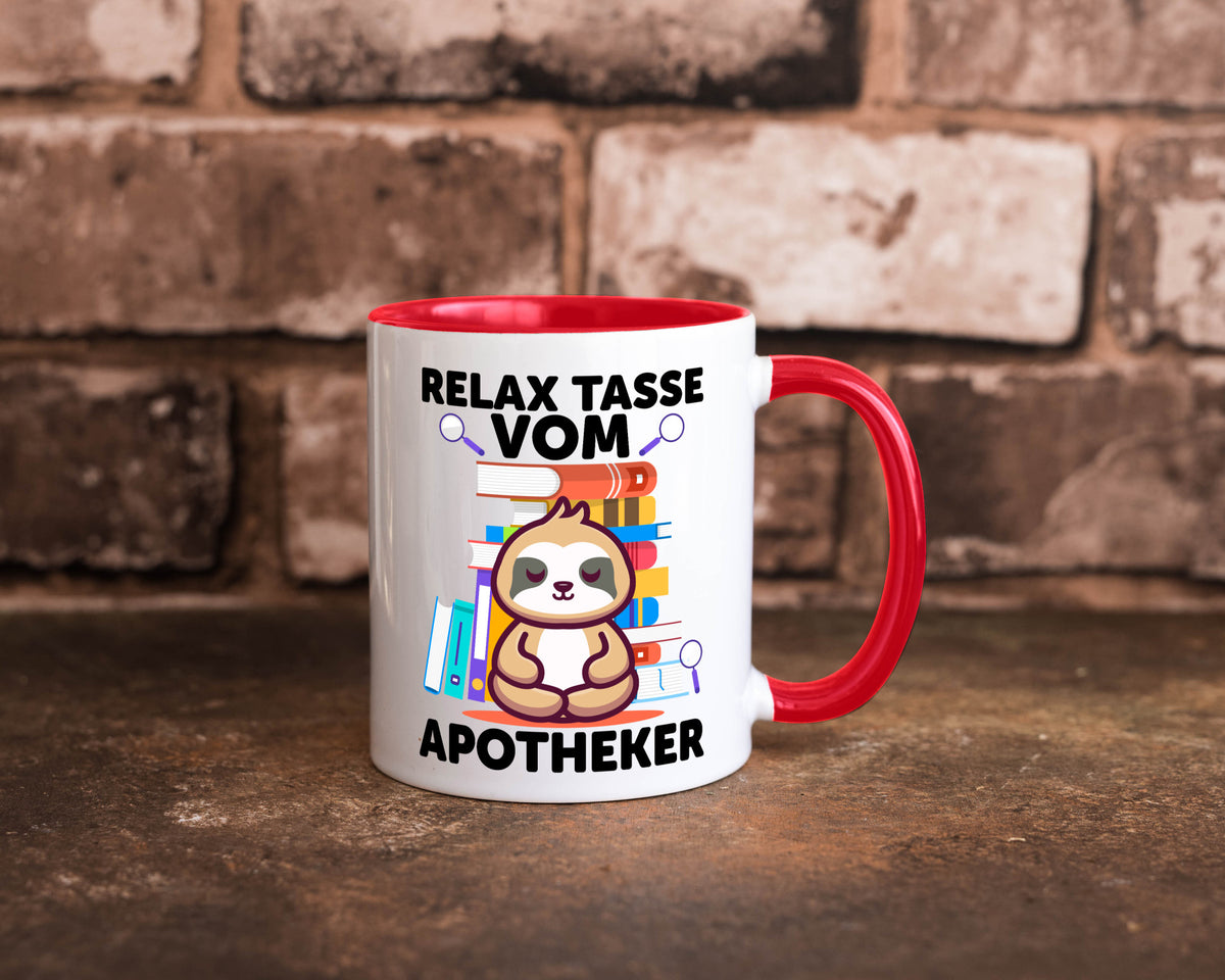 Relax Tasse: Apotheker | Apotheke Pharmazie lustiger Spruch Geschenk Humor