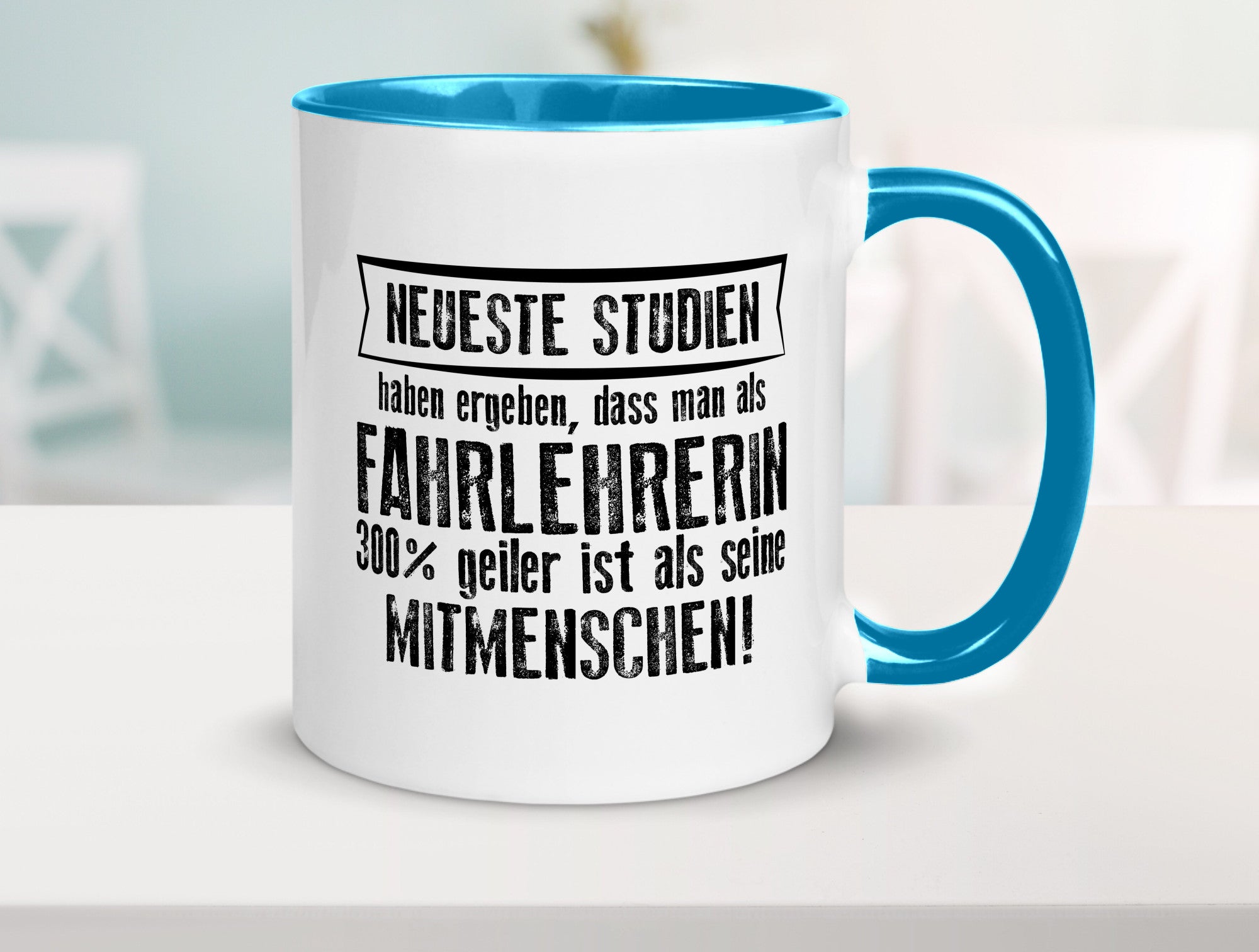 Neuste Studien: Fahrlehrerin| Fahrschule Humor Geschenkidee Tasse
