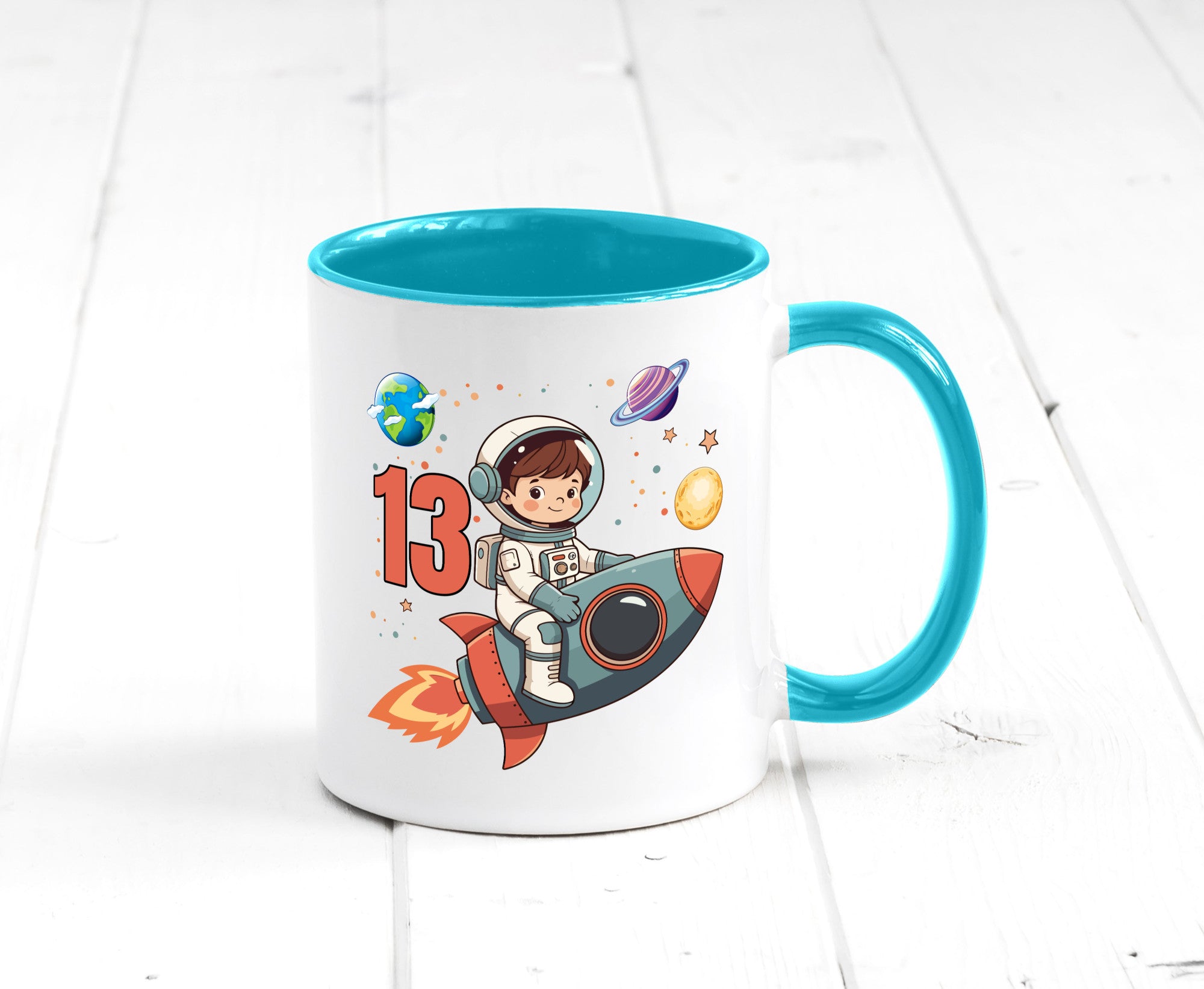 13. Geburtstag | 13 Jahre Astronaut Weltraum lustiger Spruch Geschenk