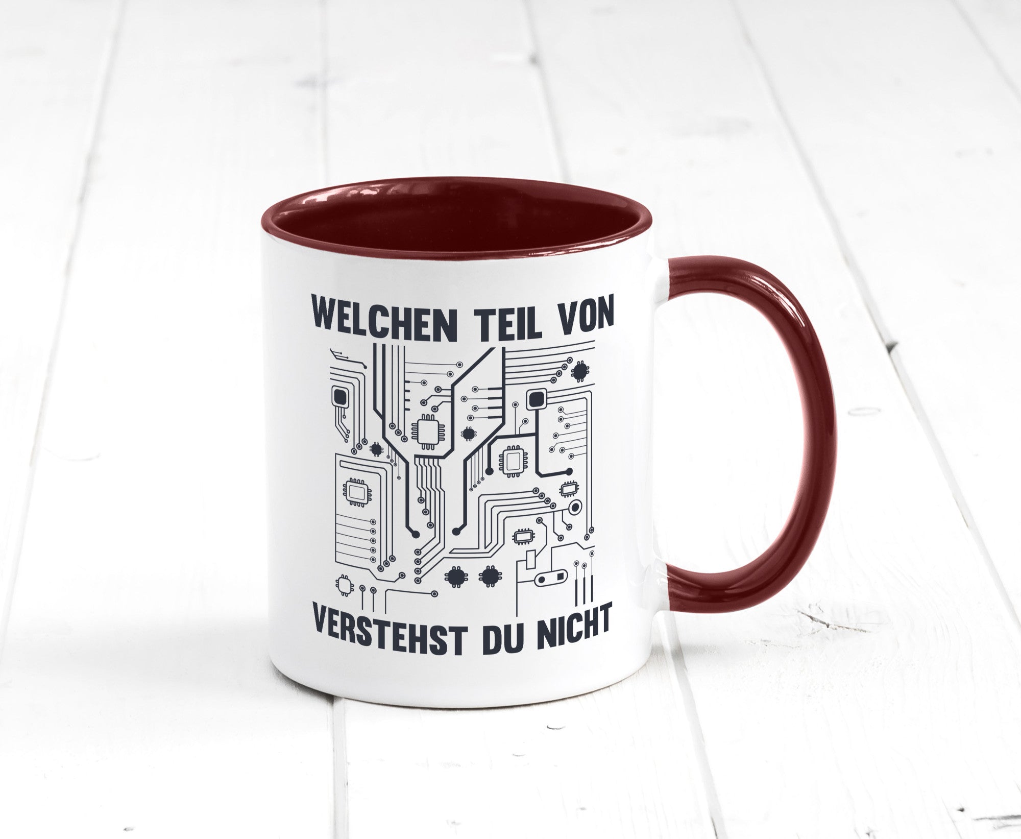 Welchen teil von verstehst du nicht | technik Humor Geschenkidee Tasse