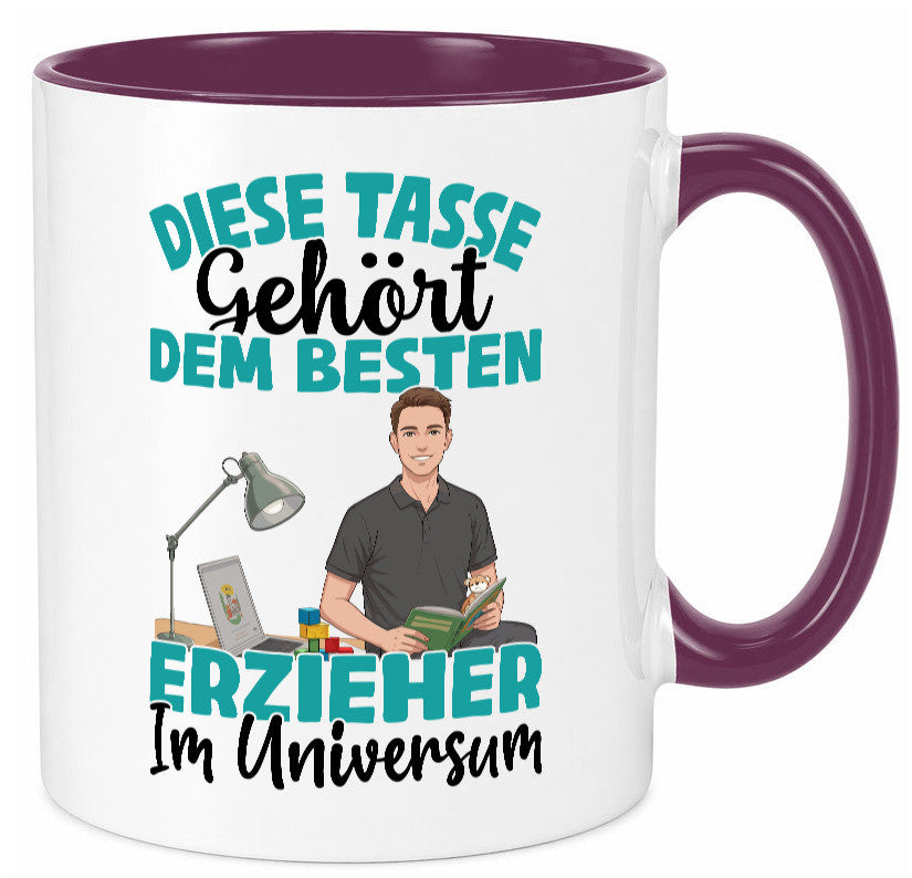 Im Universum: Erzieher | Pädagoge Schule lustig Humor Geschenkidee Geschenk