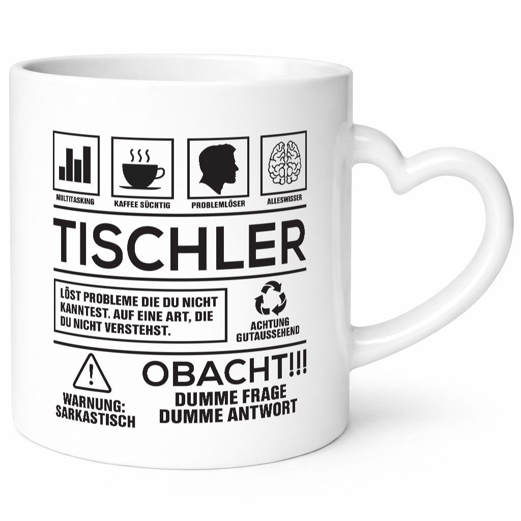 Vorsicht Probleme Schreiner | Handwerk Beruf Schreinerei Geschenk Arbeit Kollegen