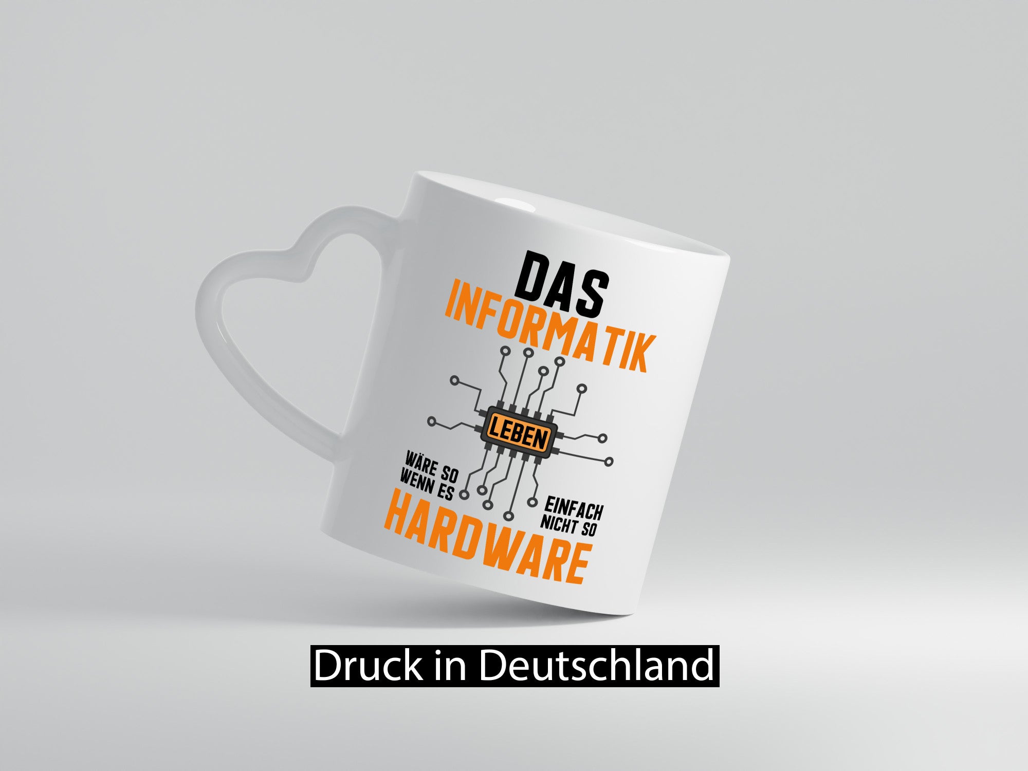 Informatik Leben | Hardware Nerd Software Entwickler Geschenkidee Humor Tasse