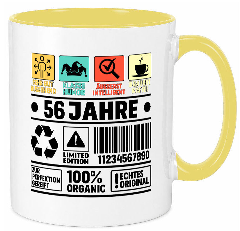 56. Geburtstag | 56 Jahre Humor Limited Edition lustiger Spruch Geschenk