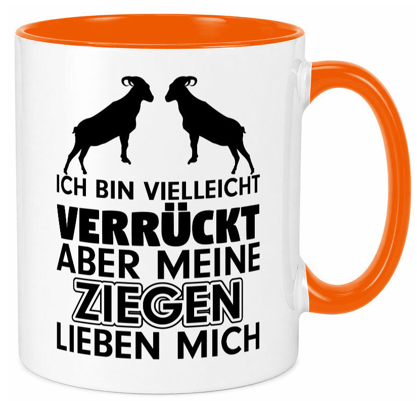 Meine Ziegen | Hirte Tasse Bauernhof Hirtin Bauer Humor Geschenkidee