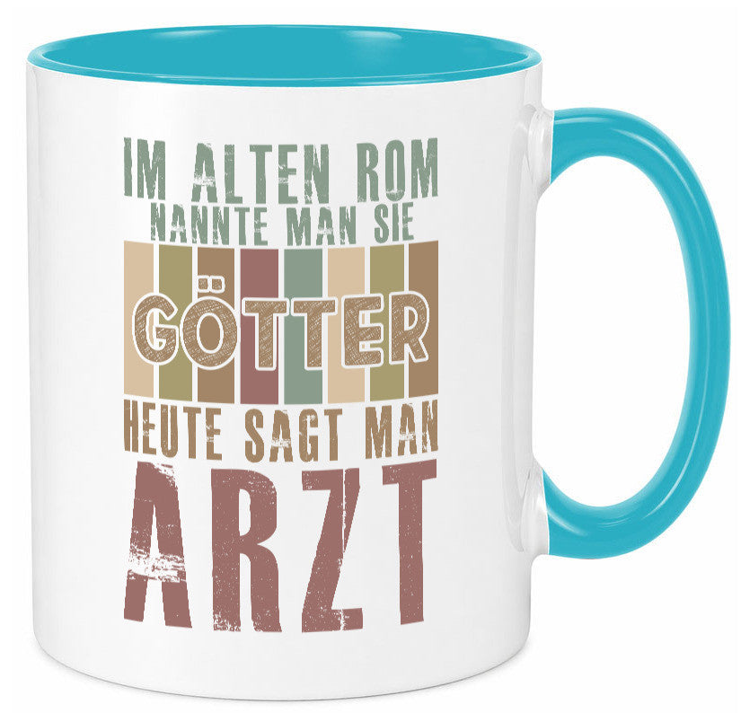 Heute sagt man: Arzt | Medizin Doktor Facharzt Geschenk Humor Geschenkidee Tasse