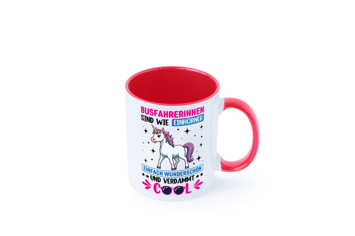 Bussfahrerinen sind wie einhorner | Einhorn Bussfahrerin Geschenkidee Humor Tasse