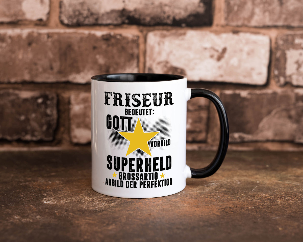 Bedeutung von Friseur | Frisör lustiger Spruch Geschenk Humor Geschenkidee Tasse