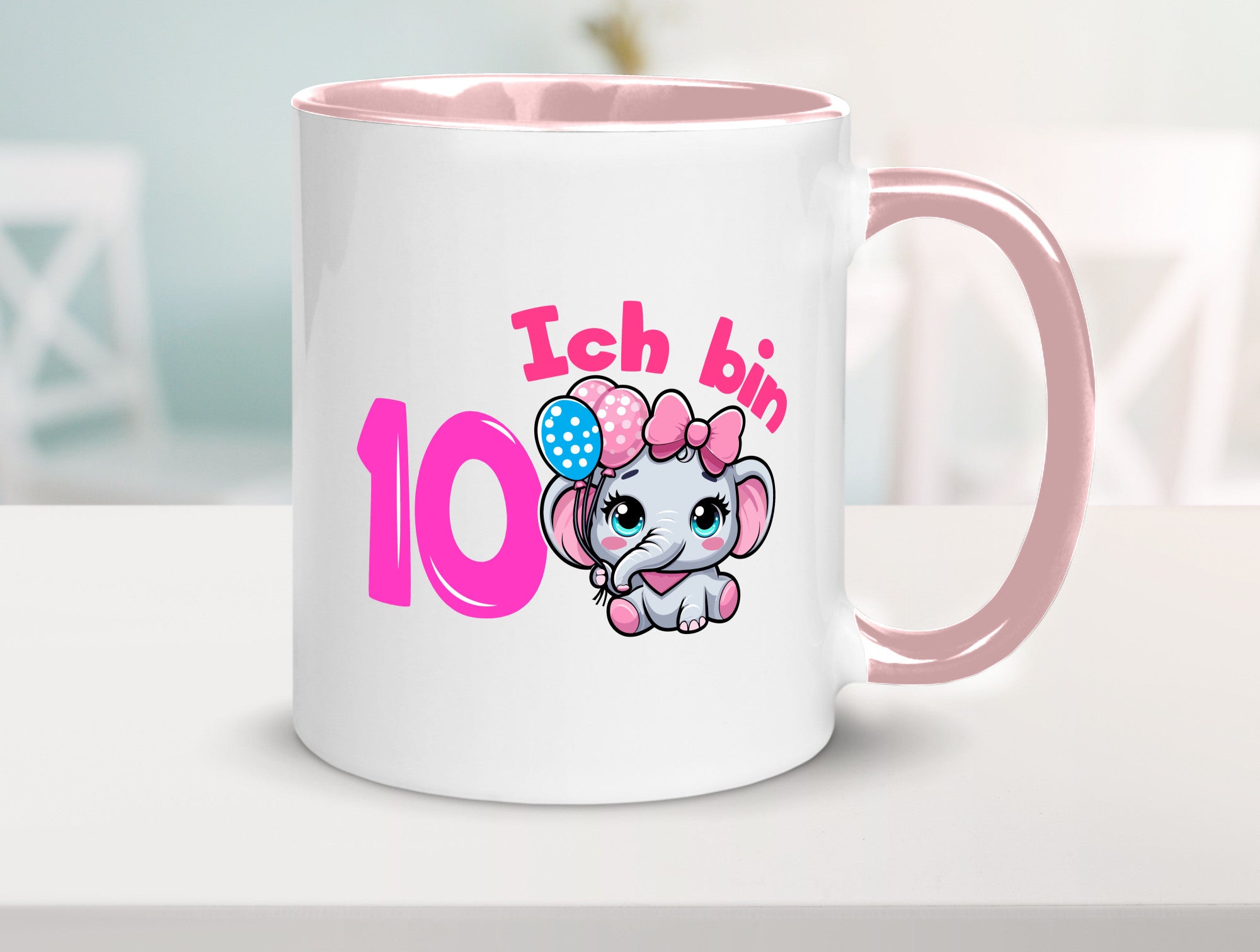 10. Geburtstag | 10 Jahre Elefant Mädchen Geschenk Geschenkidee lustiger Spruch