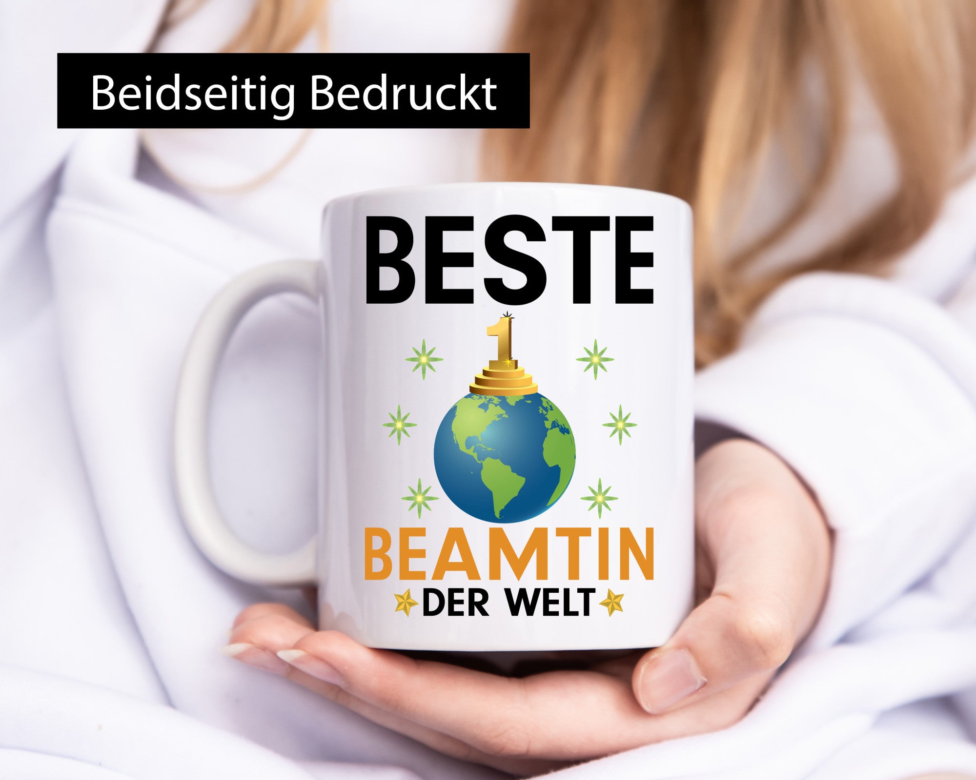 Welt Beste Beamtin | Verbeamtung öffentlicher Dienst Humor Geschenkidee Tasse