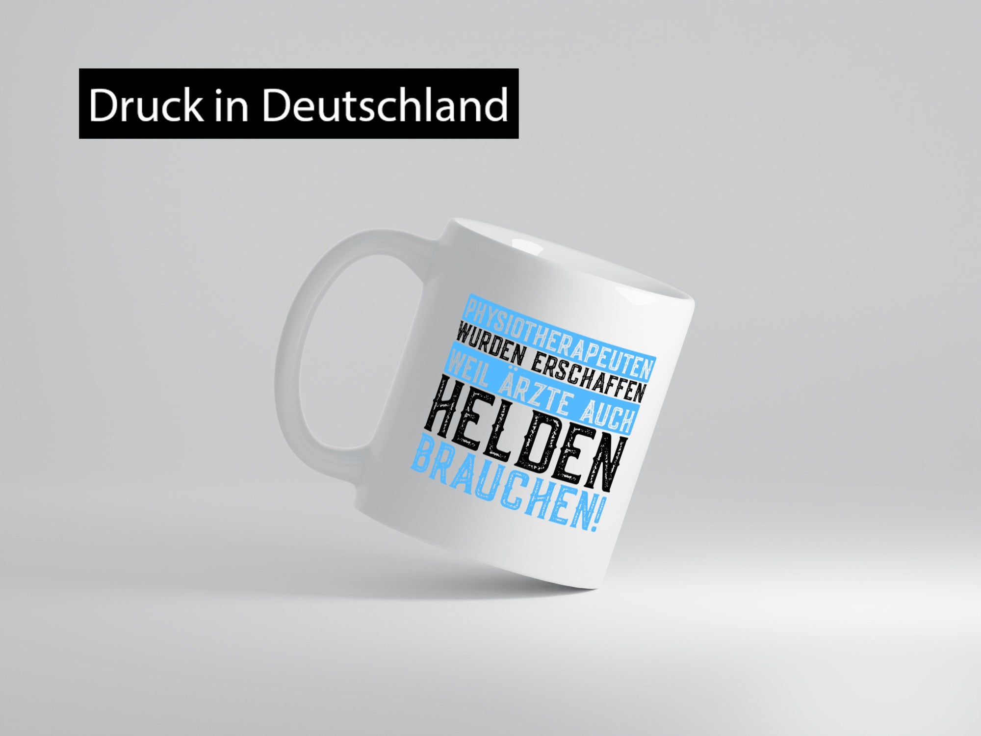 Physiotherapeutin | Helden-Therapeutin | Lustiger Spruch | Humor | Geschenkidee Tasse