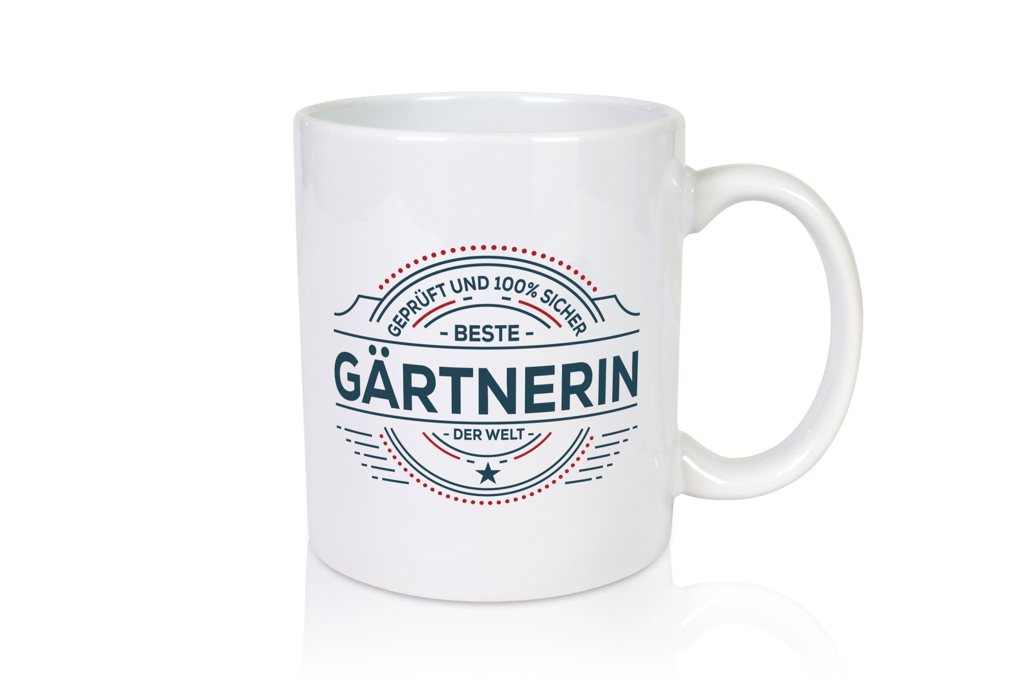 Geprüft und sicher: Gärtnerin | Gartenbau Geschenk Humor Geschenkidee lustiger