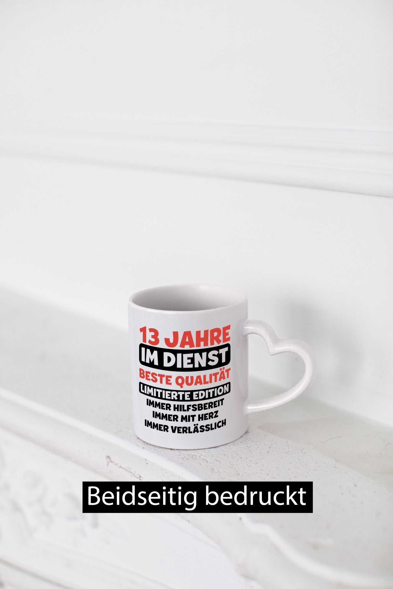 13 Jahre im Dienst | Jubiläum Arbeit v3 Geschenk Kollegen Büro lustiger Spruch