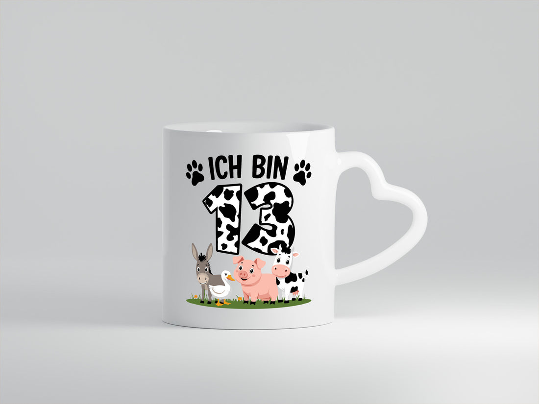 13 Geburtstag | Jahre Farmer Kind Humor Geschenkidee Tasse