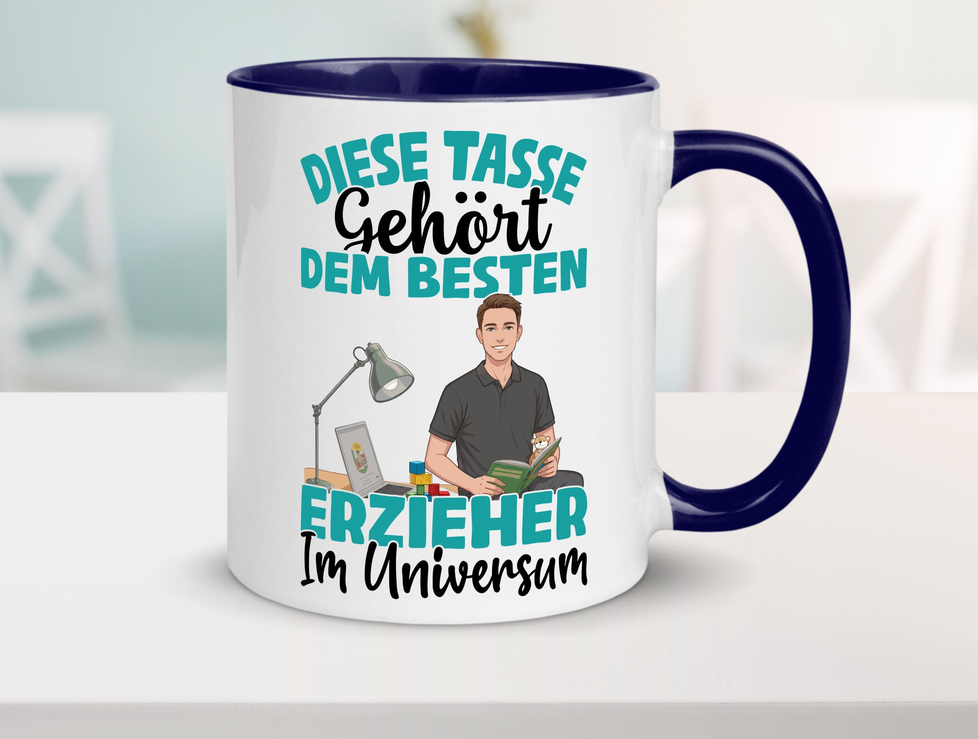Im Universum: Erzieher | Pädagoge Schule lustig Humor Geschenkidee Geschenk