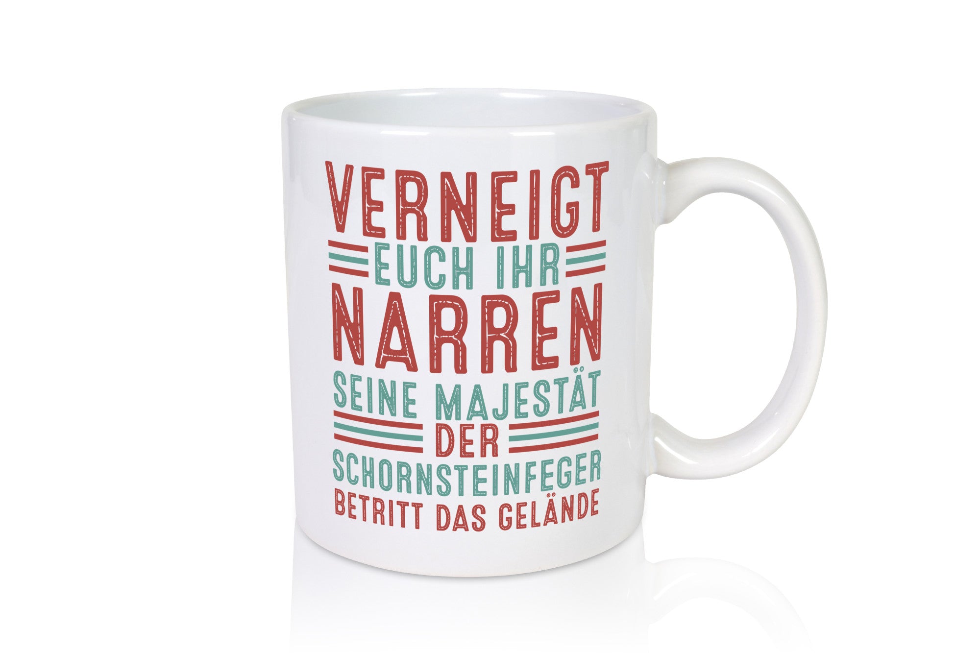 Verneigt euch: Schornsteinfeger | Kaminkehrer lustiger Spruch Geschenk Humor