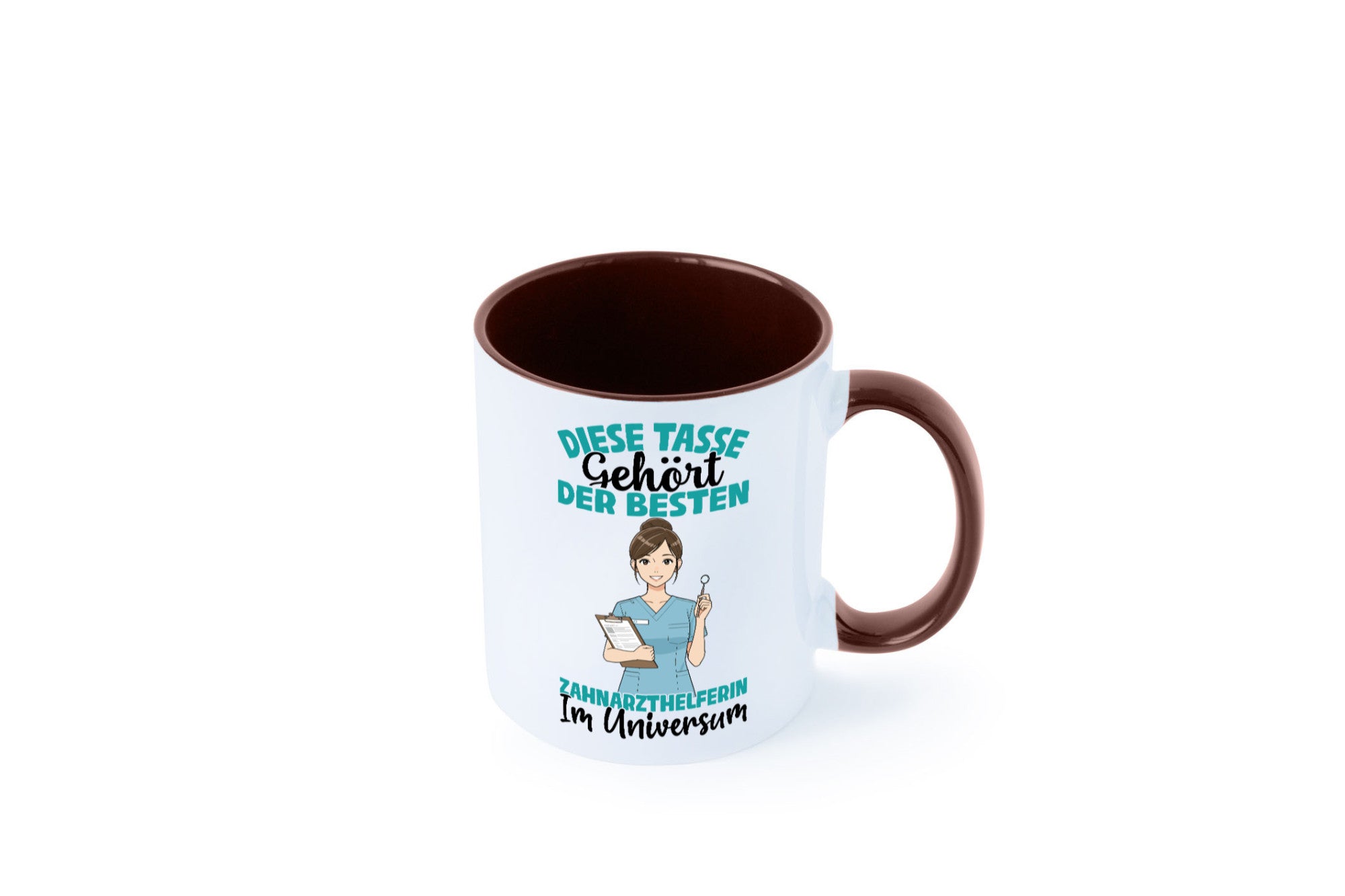 Im Universum: Zahnarzthelferin | Zahnmedizin Humor Geschenkidee Tasse
