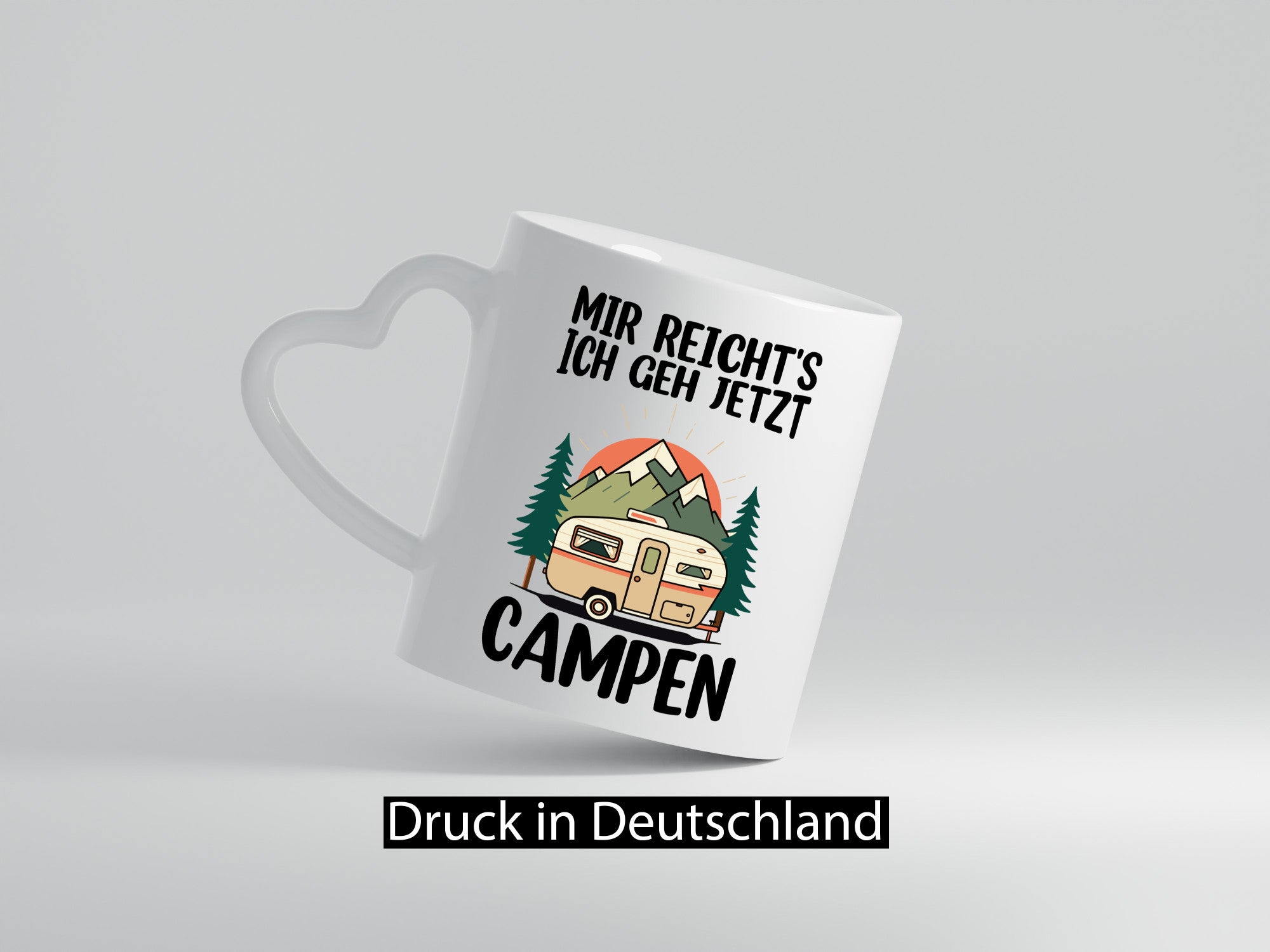 Mir reichts ich geh jetzt Campen | Wohnwagen Camper v2 Humor Geschenkidee Tasse