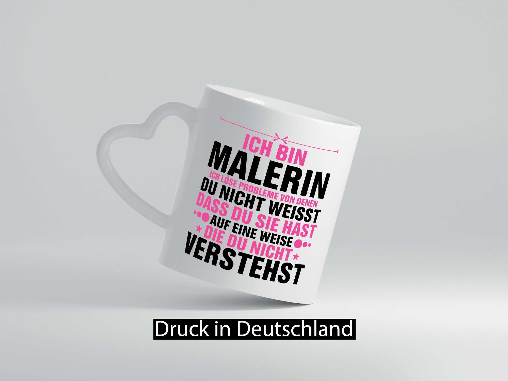 Löse Probleme: Malerin | Malerinnen Humor Geschenkidee Tasse