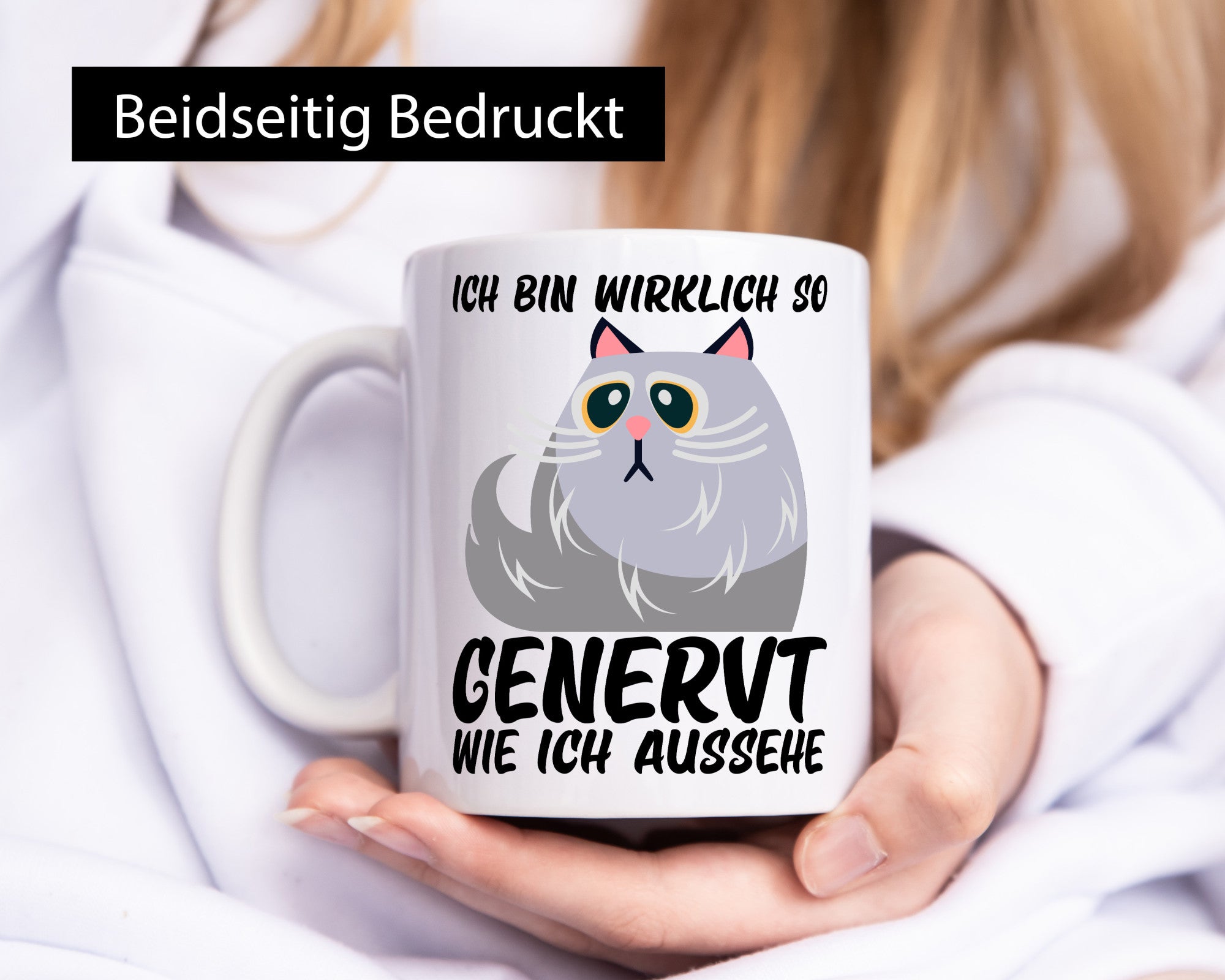Ich bin wirklich so genervt | Teenager mürrische Katze lustig Tierliebhaber