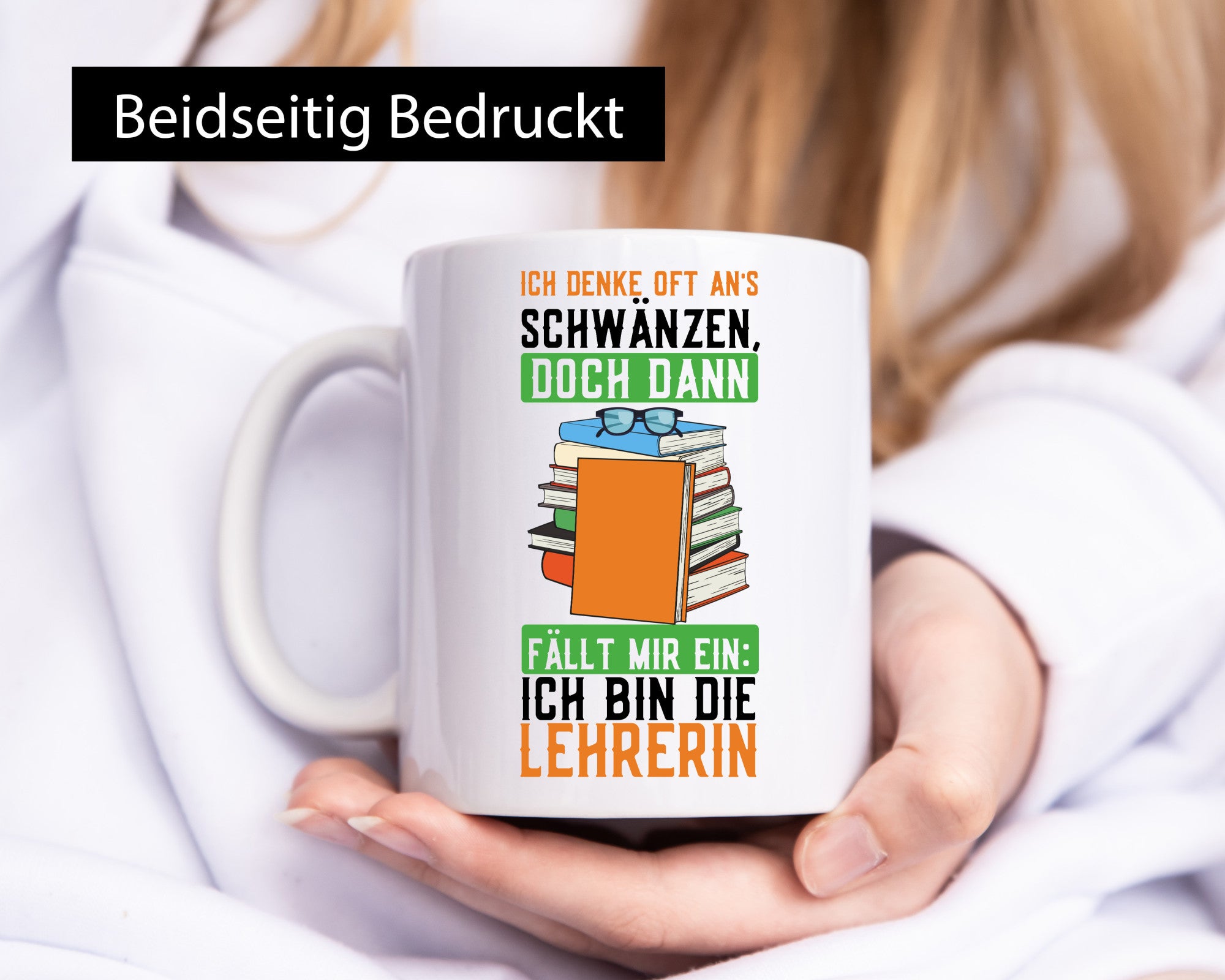 Ich denke oft ans schwänzen | Schule Lehrerin lustiger Spruch Geschenk Humor