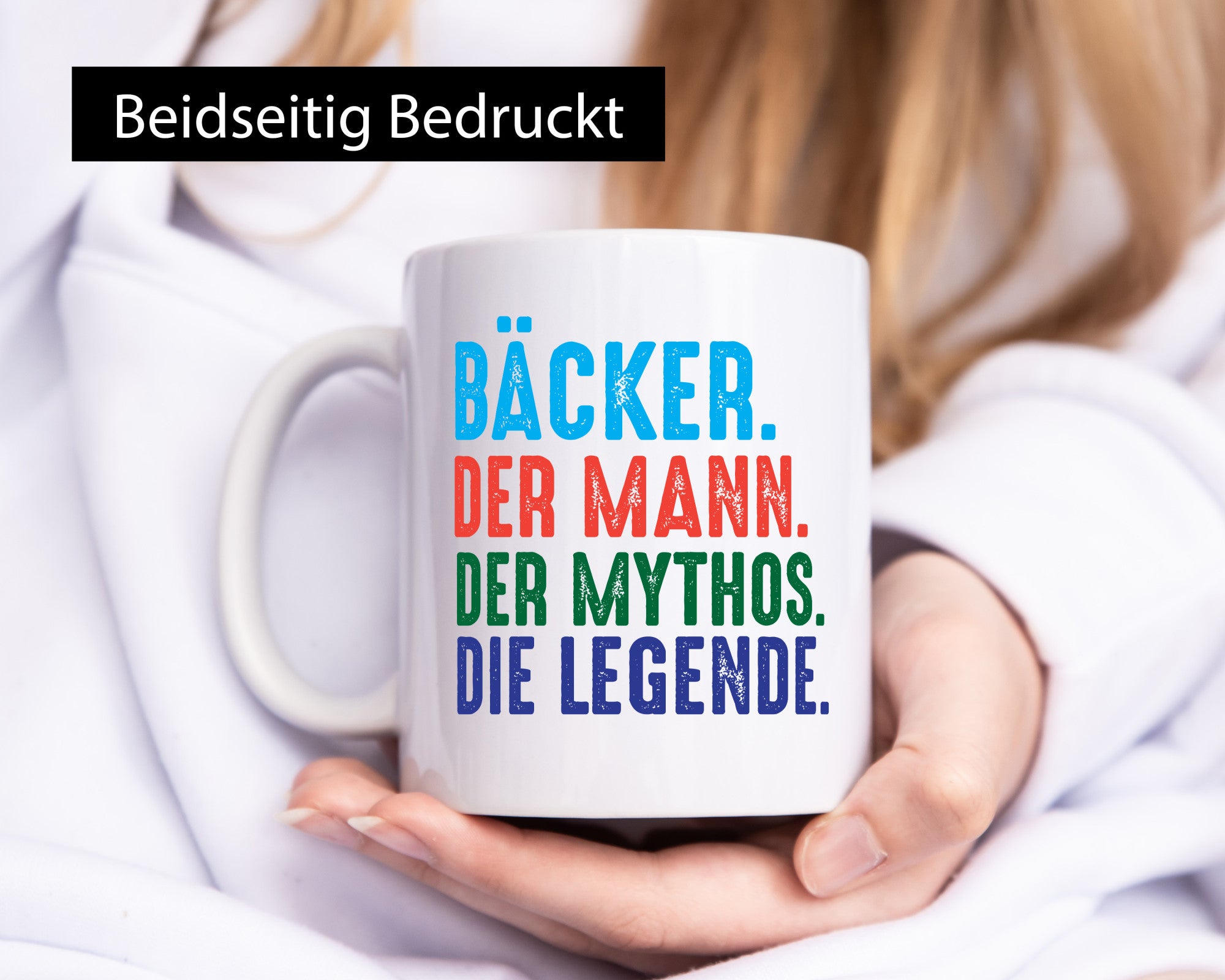Bäcker | Der Mann Mythos Die legende Humor Geschenkidee Tasse