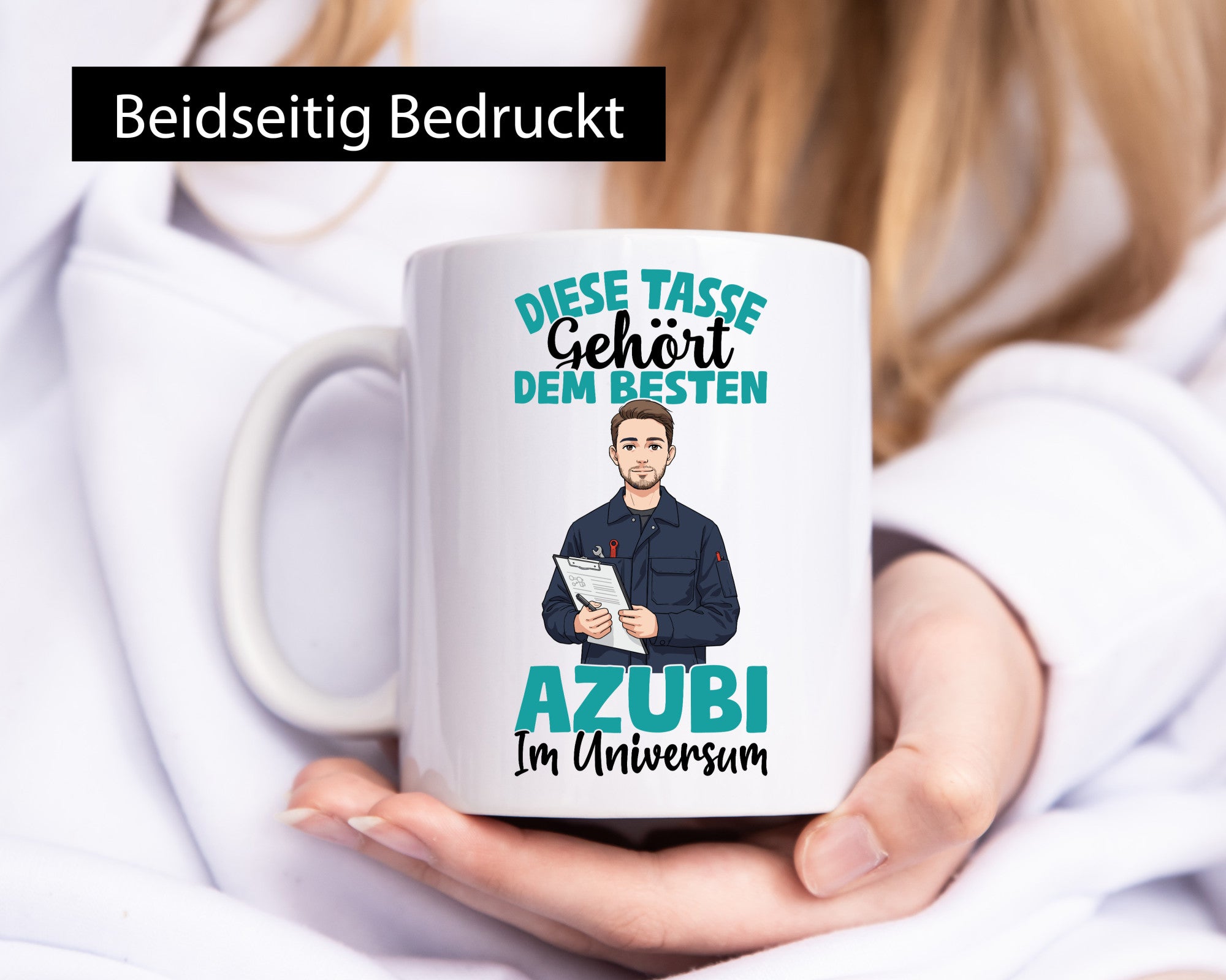 Im Universum: Azubi | Ausbildung Lehre Lehrling lustiger Spruch Geschenk Humor