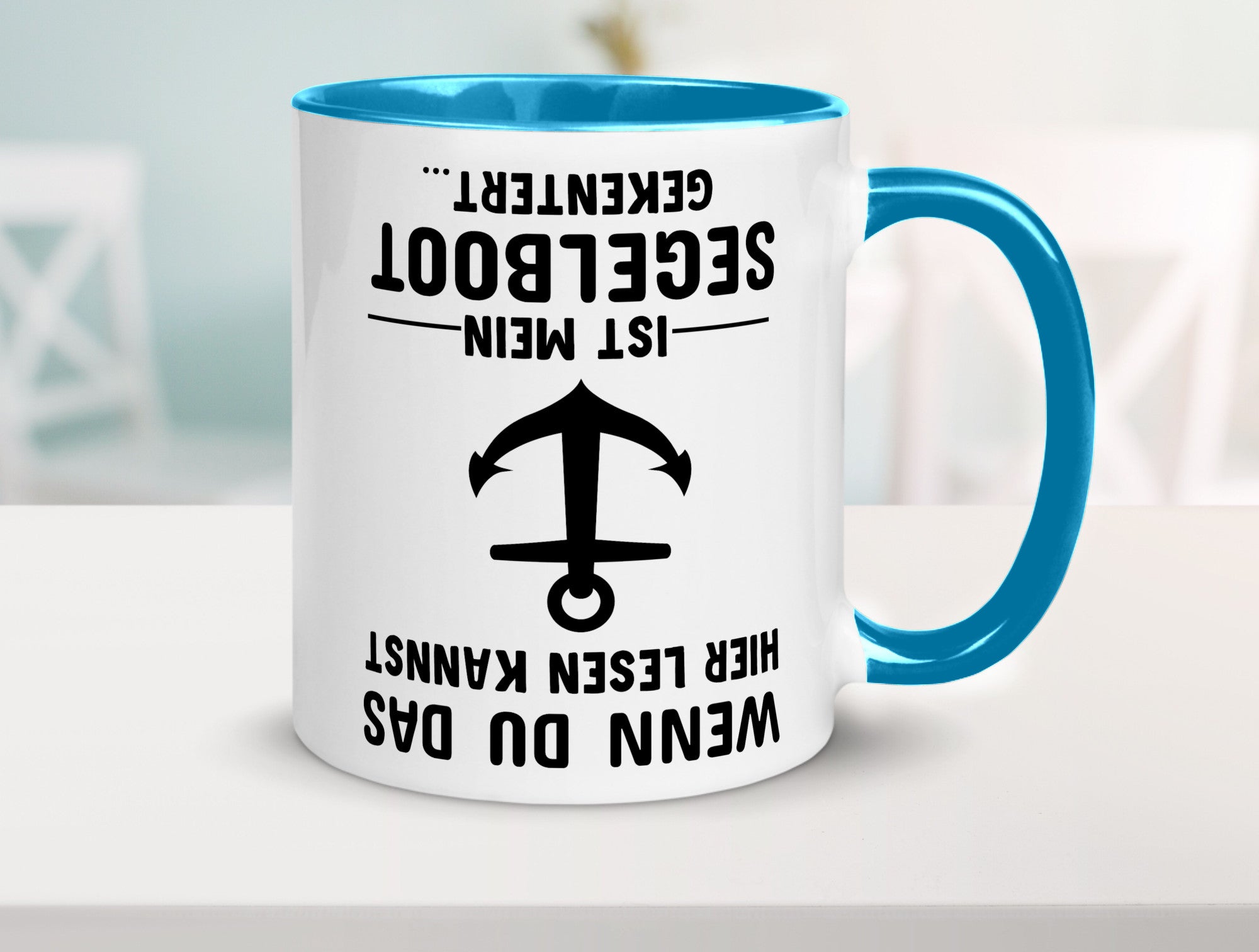 Segler Tasse | Segelboot Humor Kapitän Spruch Witz Geschenkidee