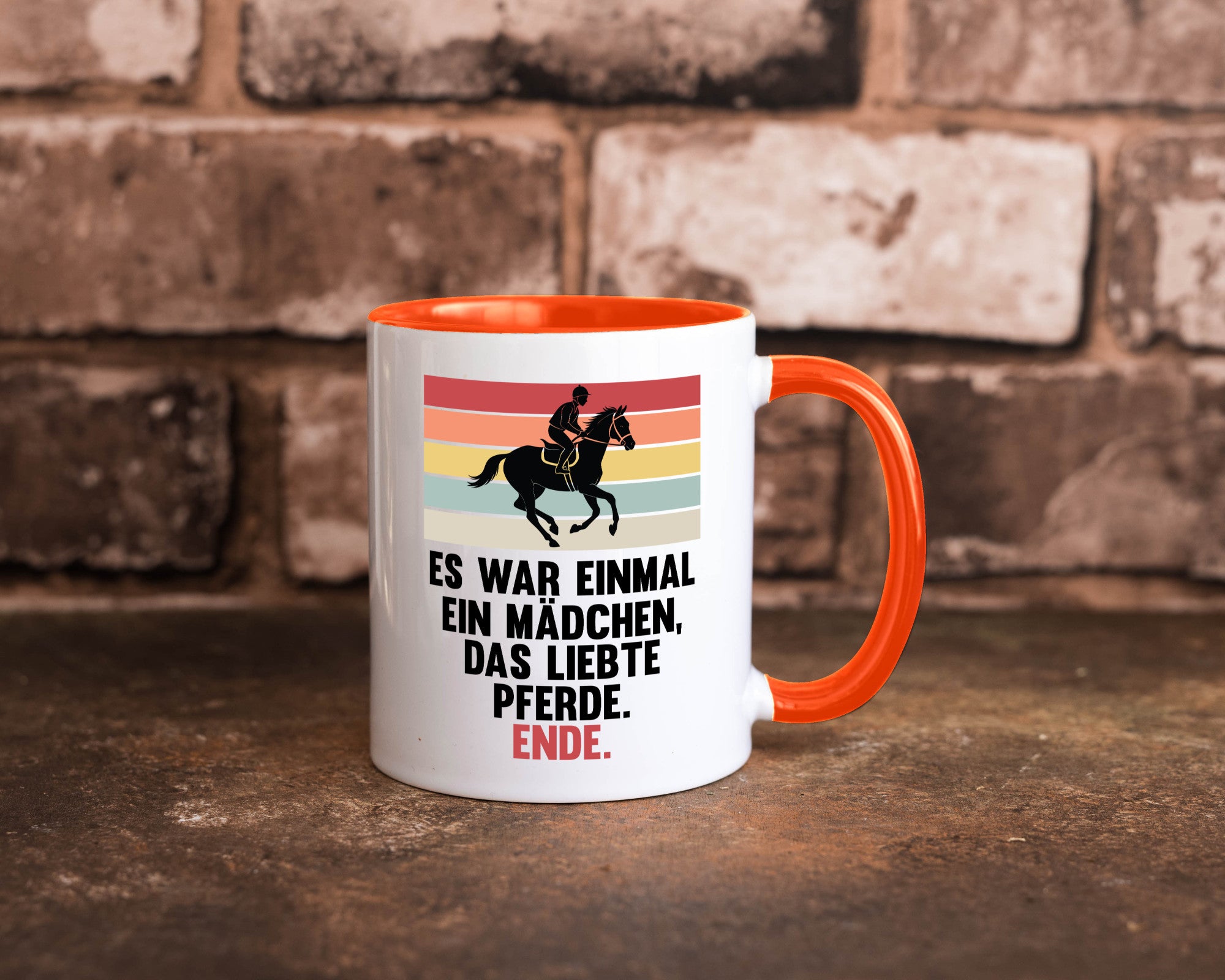 Es war einmal ein Mädchen das Liebte Pferde | lustig Humor Geschenkidee