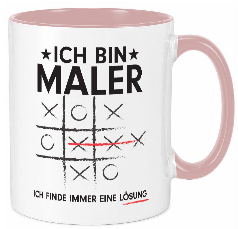 Löse Probleme: Maler | Malerei Geschenkidee Humor Tasse