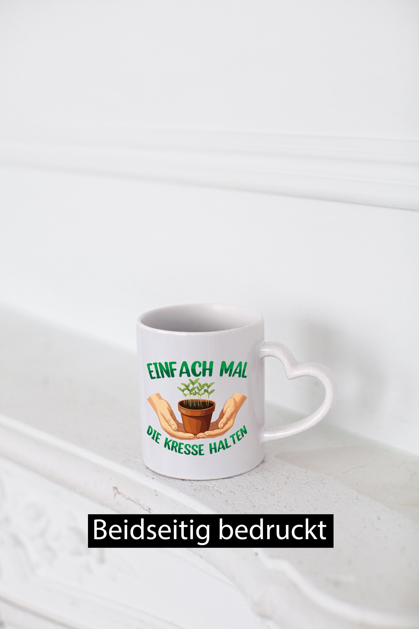 Einfach mal die Kresse halten | Garten v2 Geschenk Humor Geschenkidee lustiger